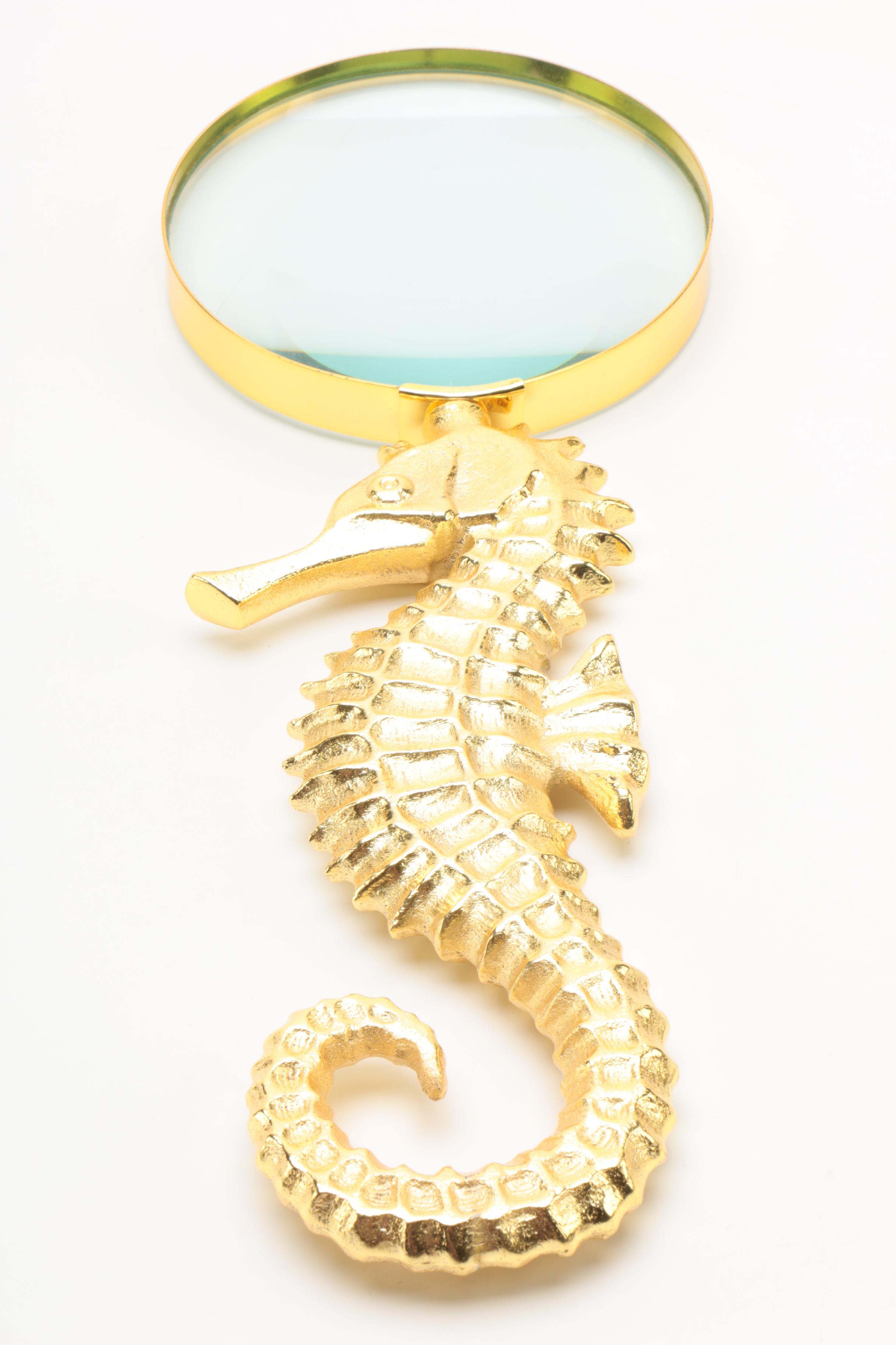 Seahorse Themed Magnifying Glass