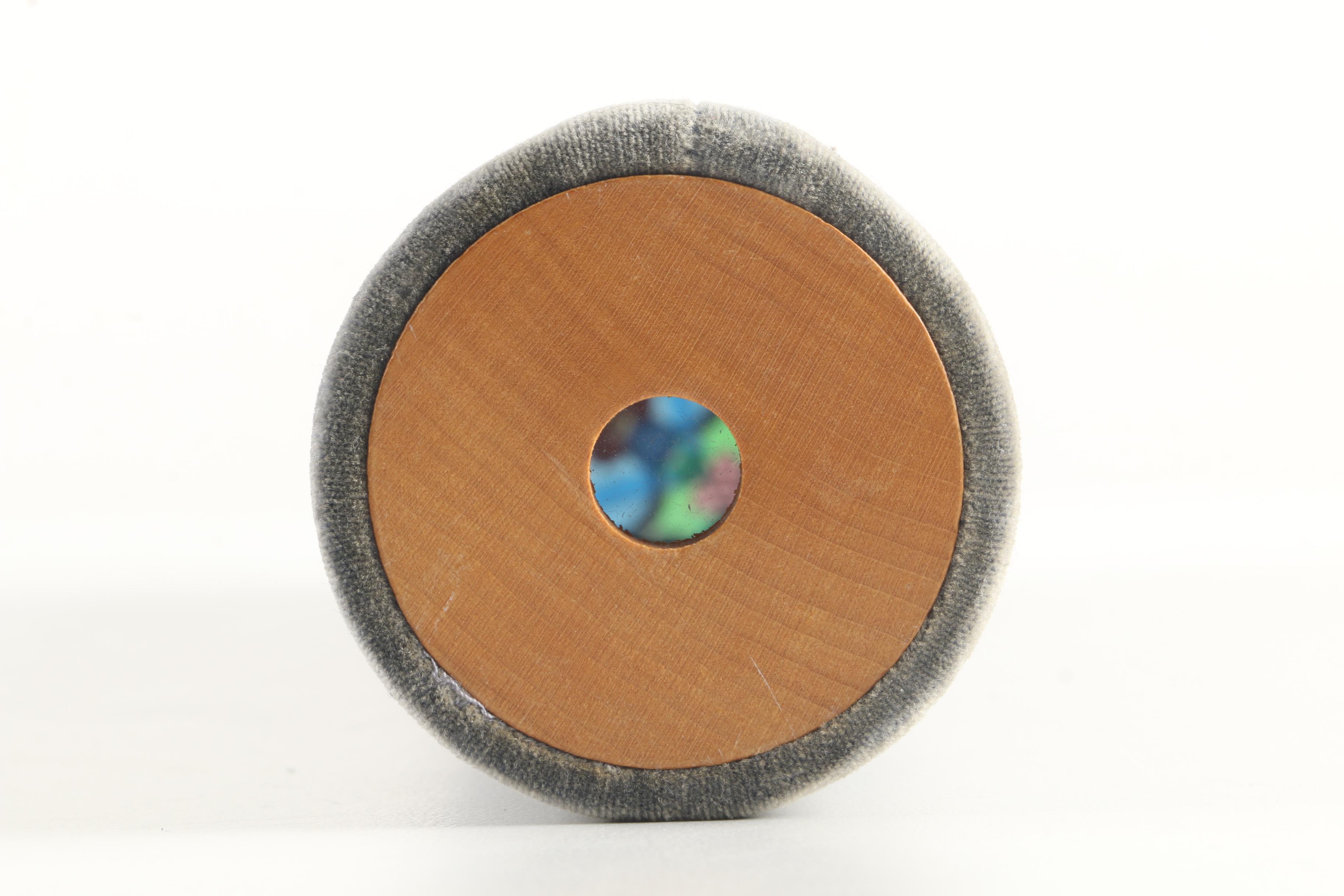 Wood and Fabric Covered Kaleidoscopes