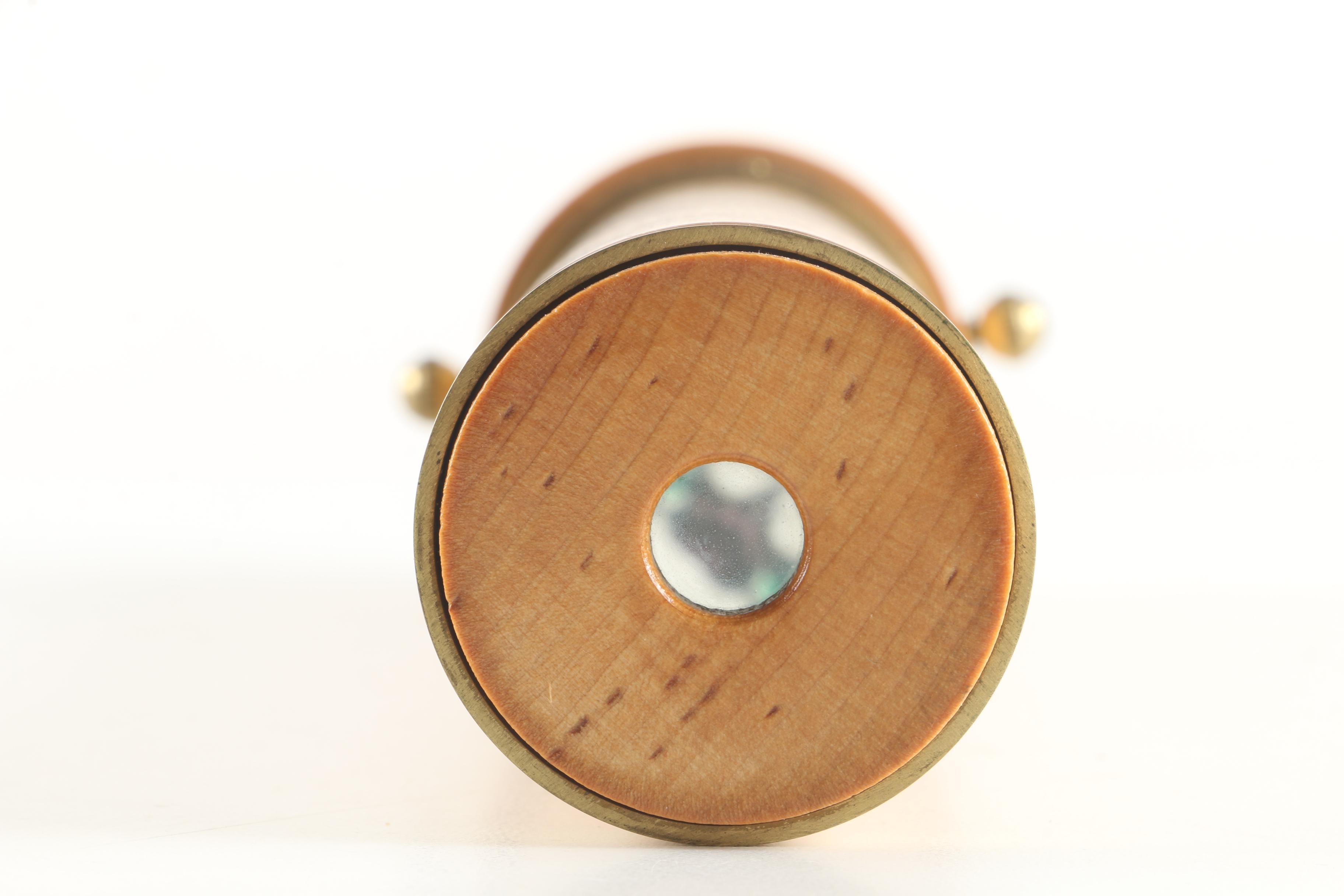 Wood and Fabric Covered Kaleidoscopes