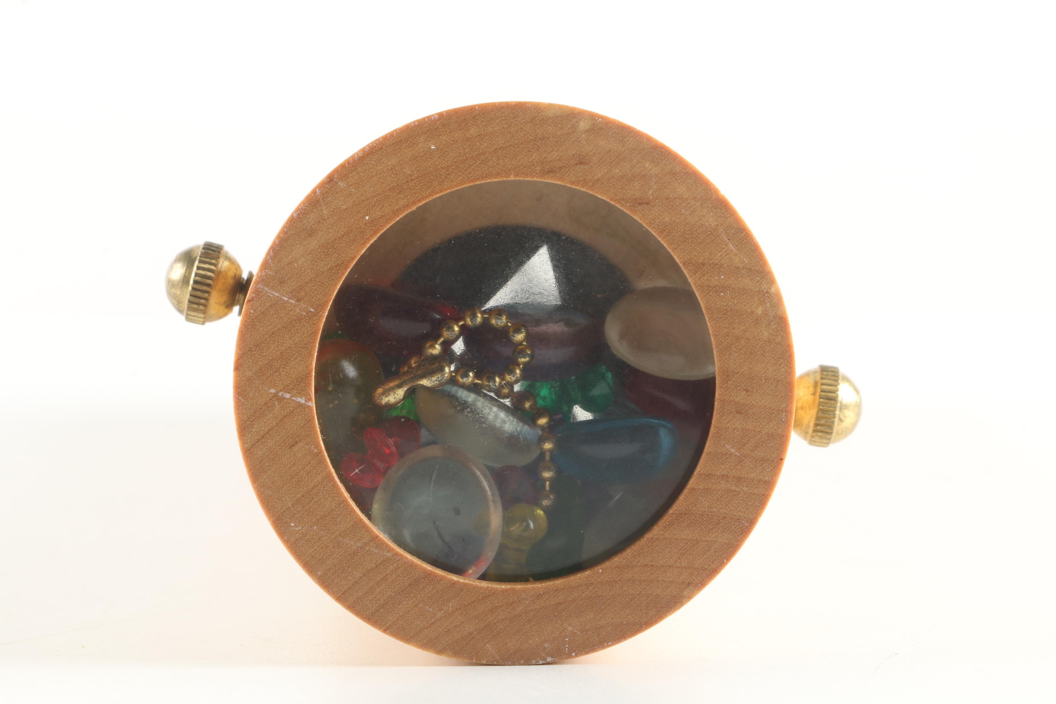 Wood and Fabric Covered Kaleidoscopes