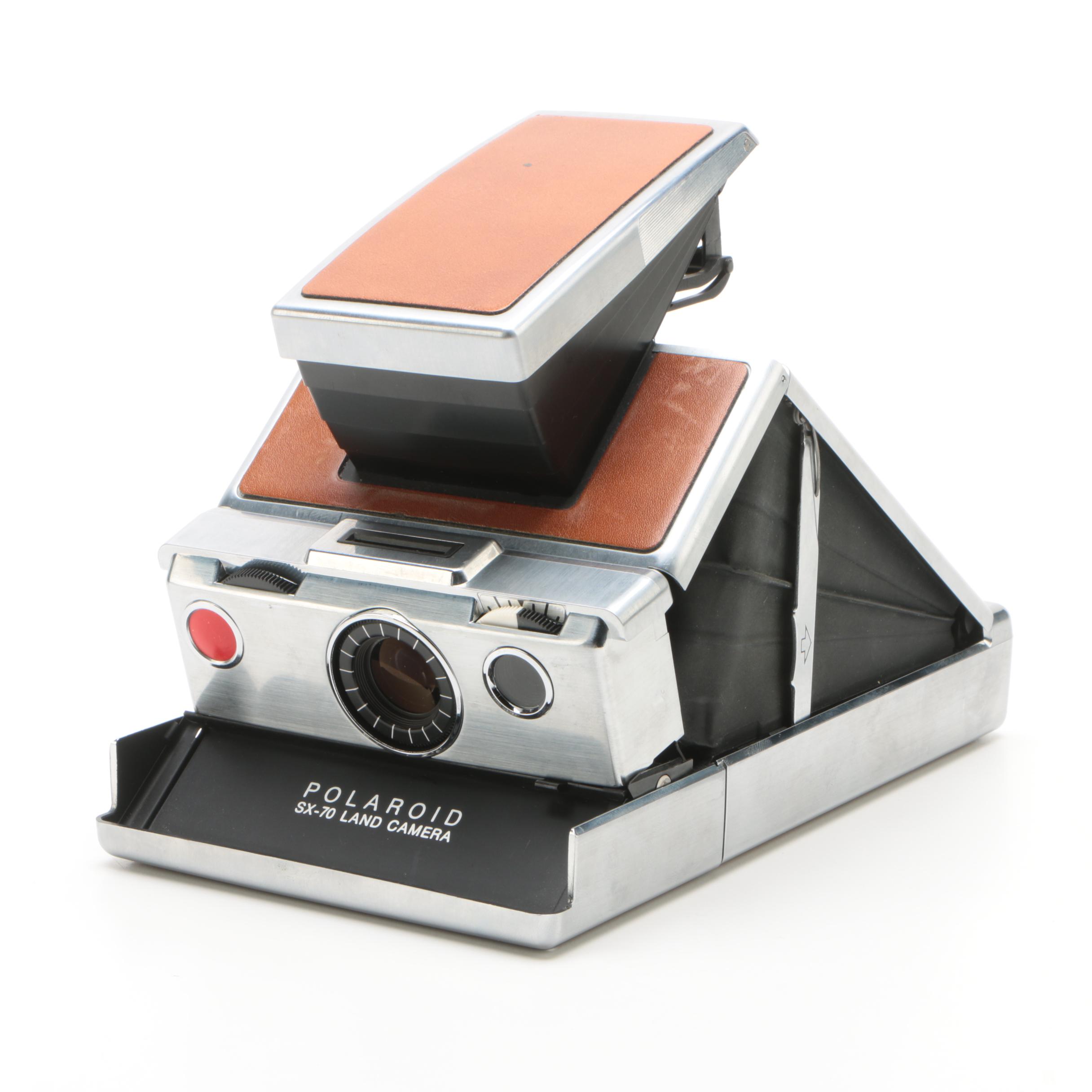 Vintage Polaroid SX-70 Folding Single-Lens Reflex Land Camera