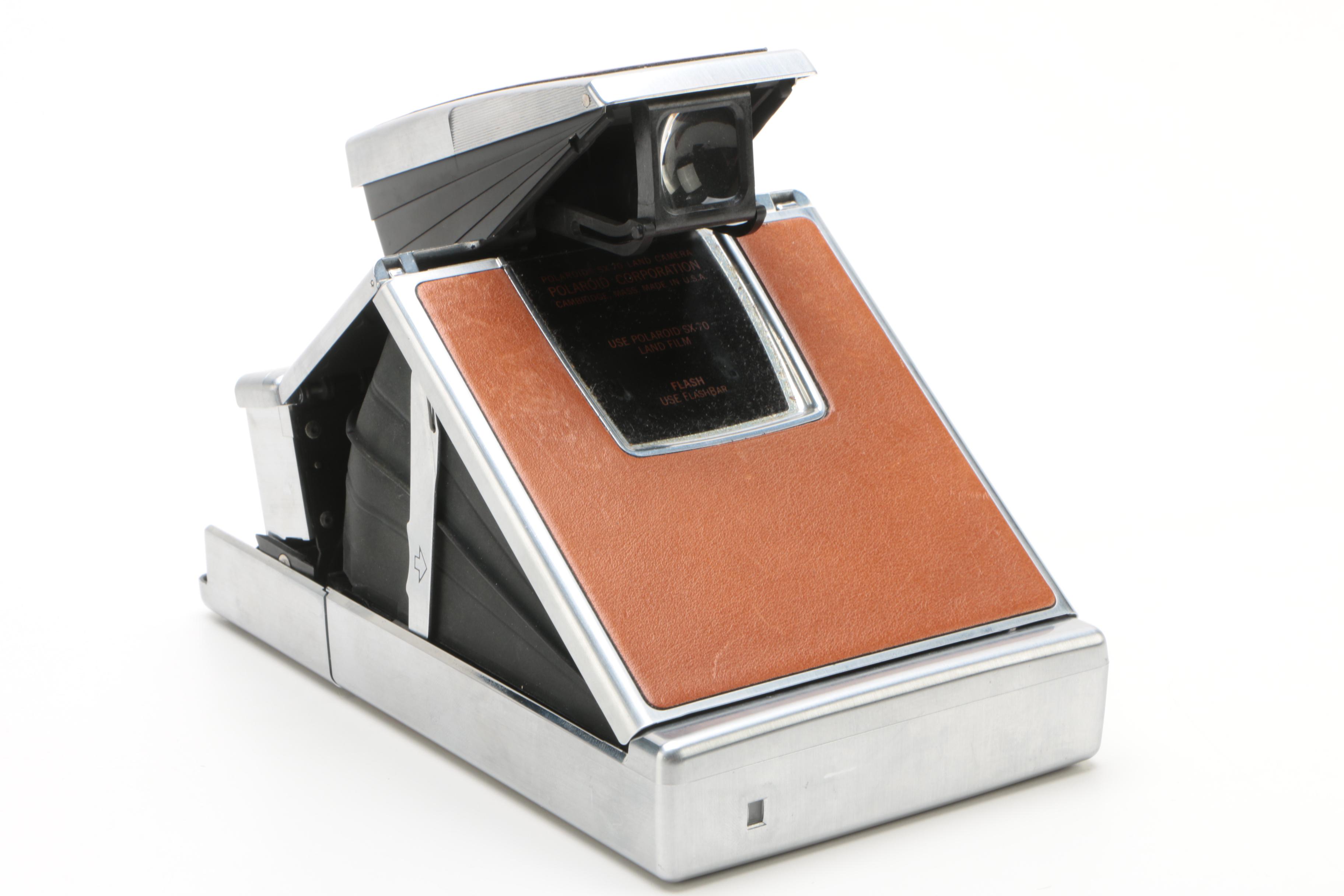 Vintage Polaroid SX-70 Folding Single-Lens Reflex Land Camera