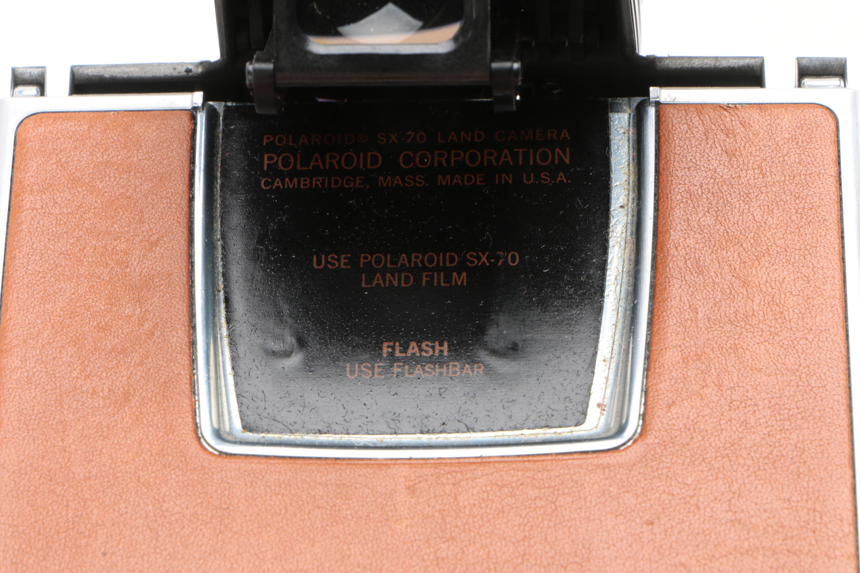 Vintage Polaroid SX-70 Folding Single-Lens Reflex Land Camera