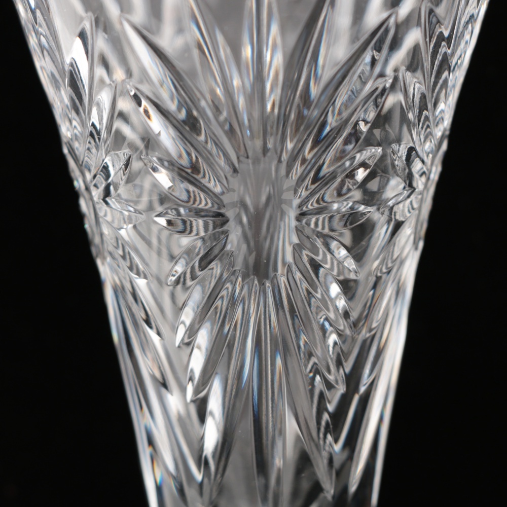Waterford Crystal "Millennium" Series Champagne Flutes Set of Four