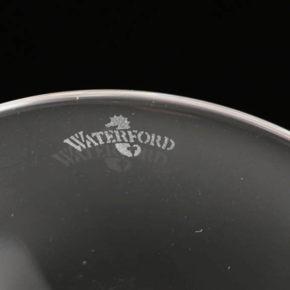 Waterford Crystal "Millennium" Series Champagne Flutes Set of Four