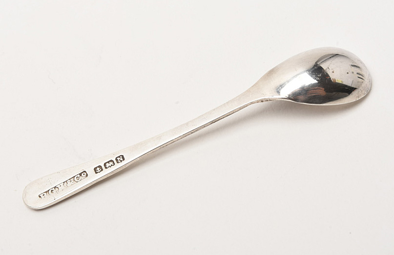 Early Twentieth Century Sterling Condiment Set from Harrods, London