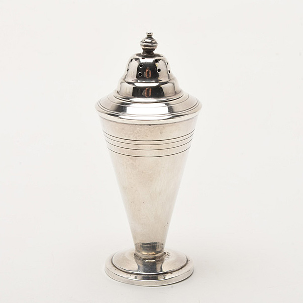 Early Twentieth Century Sterling Condiment Set from Harrods, London