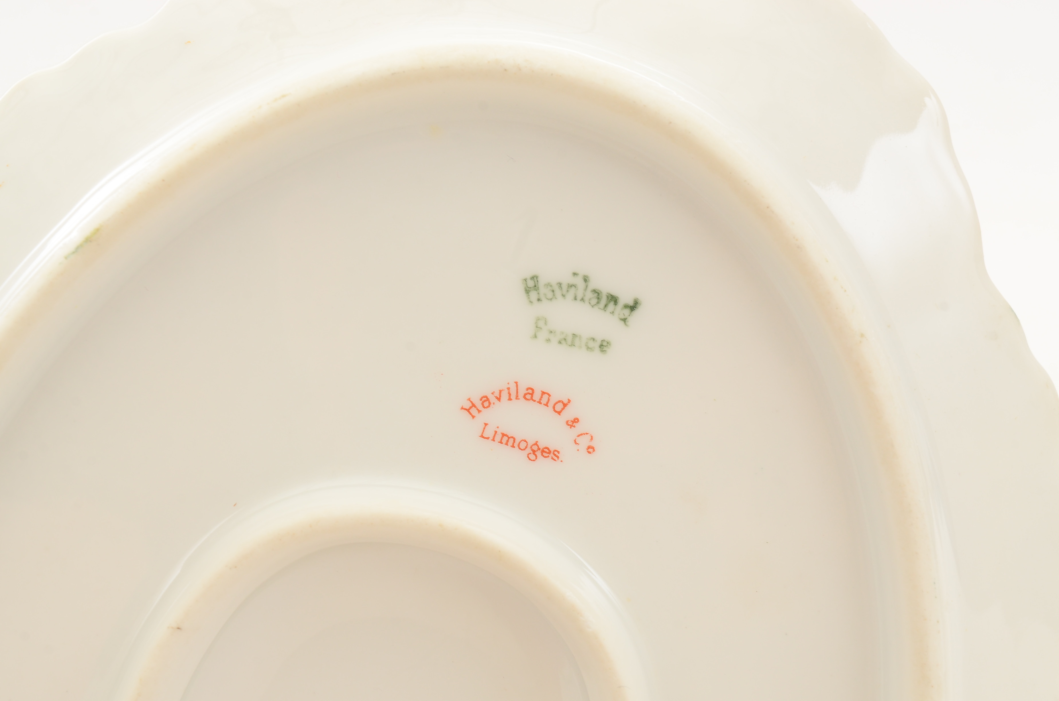 Set of Haviland Limoges Porcelain Dinnerware