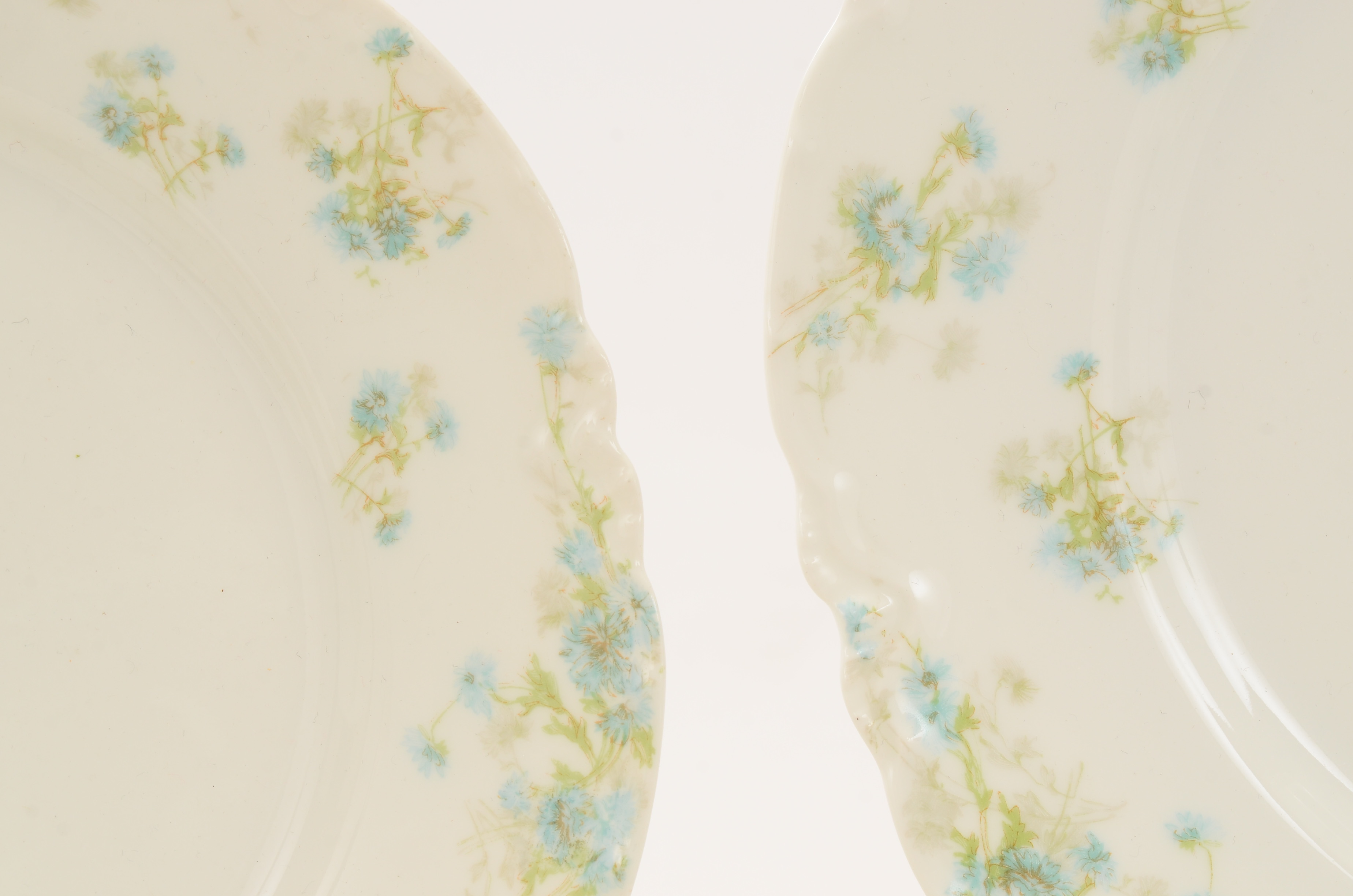 Set of Haviland Limoges Porcelain Dinnerware