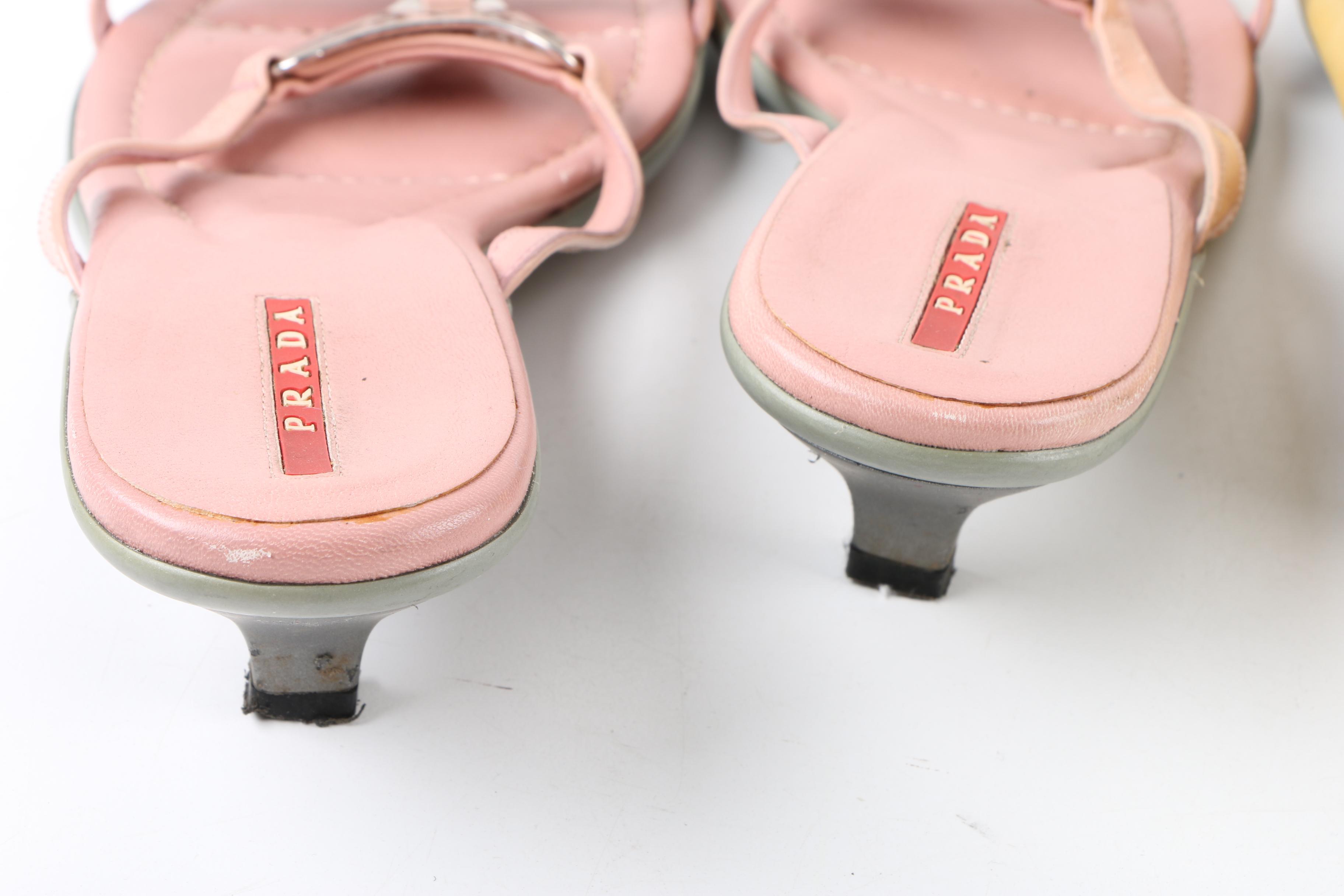 Women's Prada Loafers and Heeled Sandals