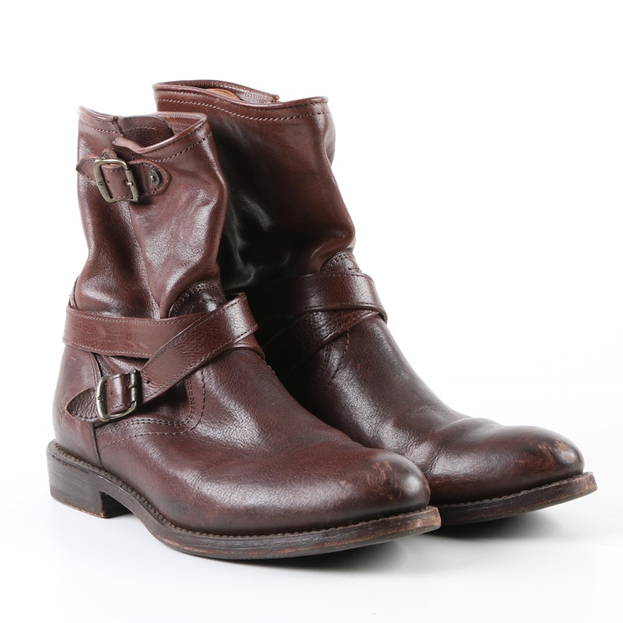 Women's Frye Brown Leather Boots