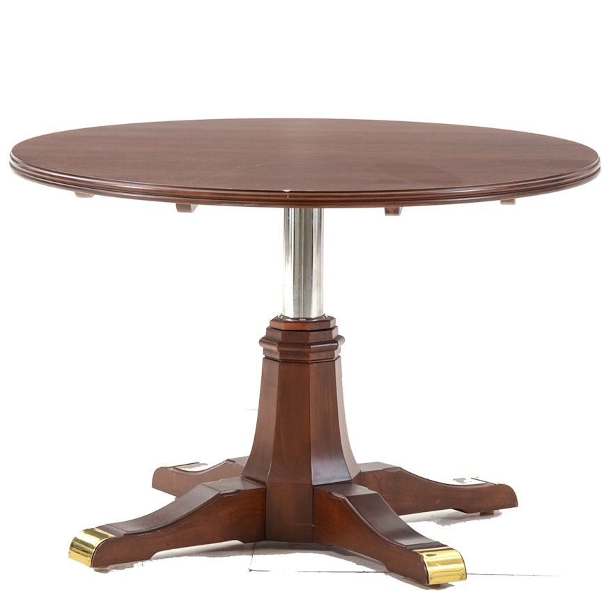 Adjustable Height Pedestal Table