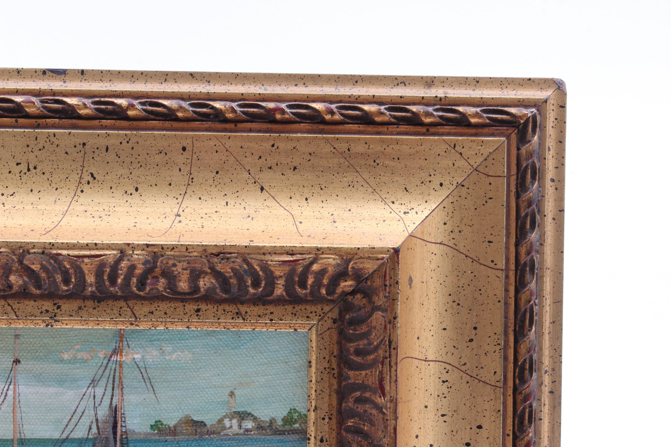 Willison Fishing Boat Oil Painting