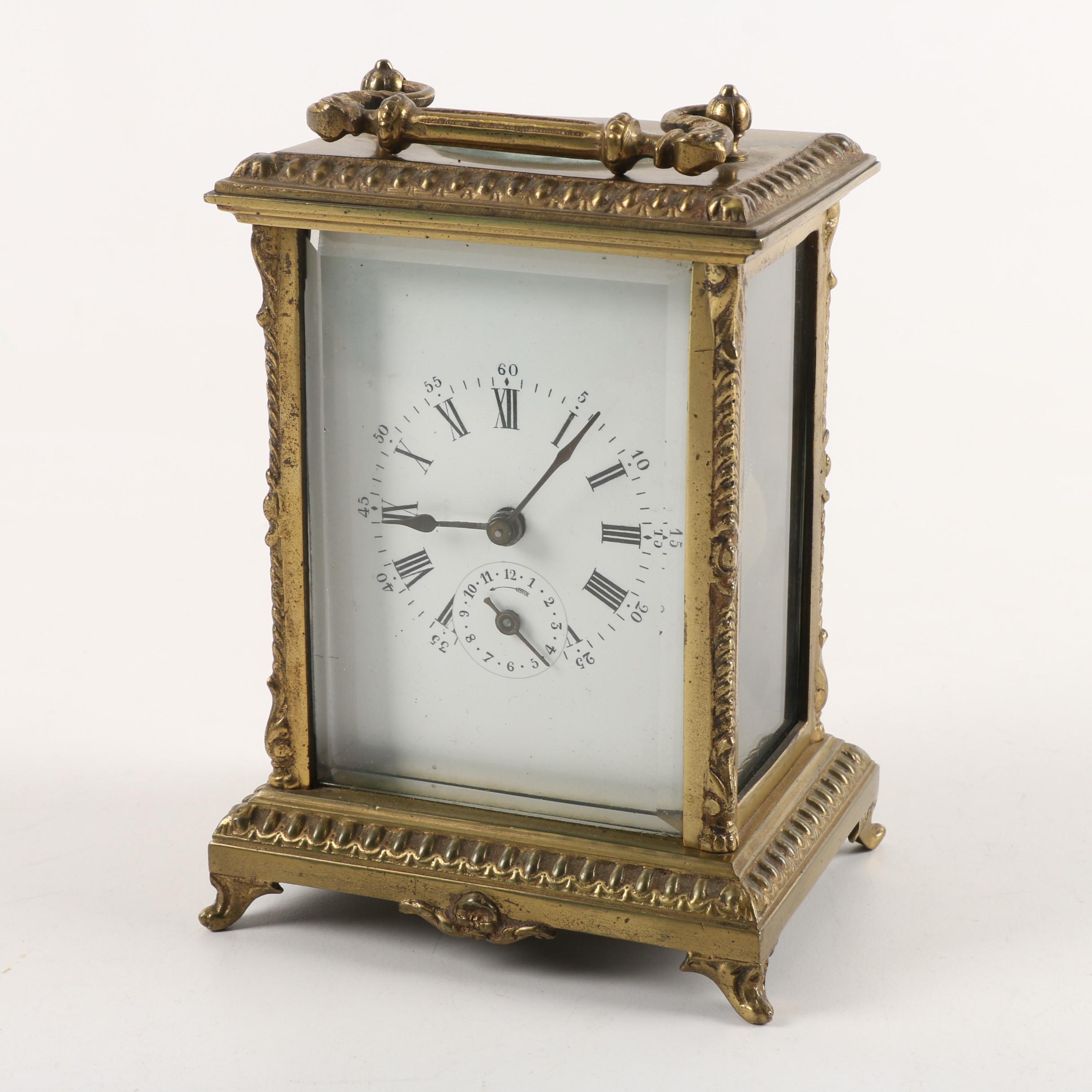 ‘Grand Prix De L’horlogerie 1878’ Déposé Breveté French Carriage Clock