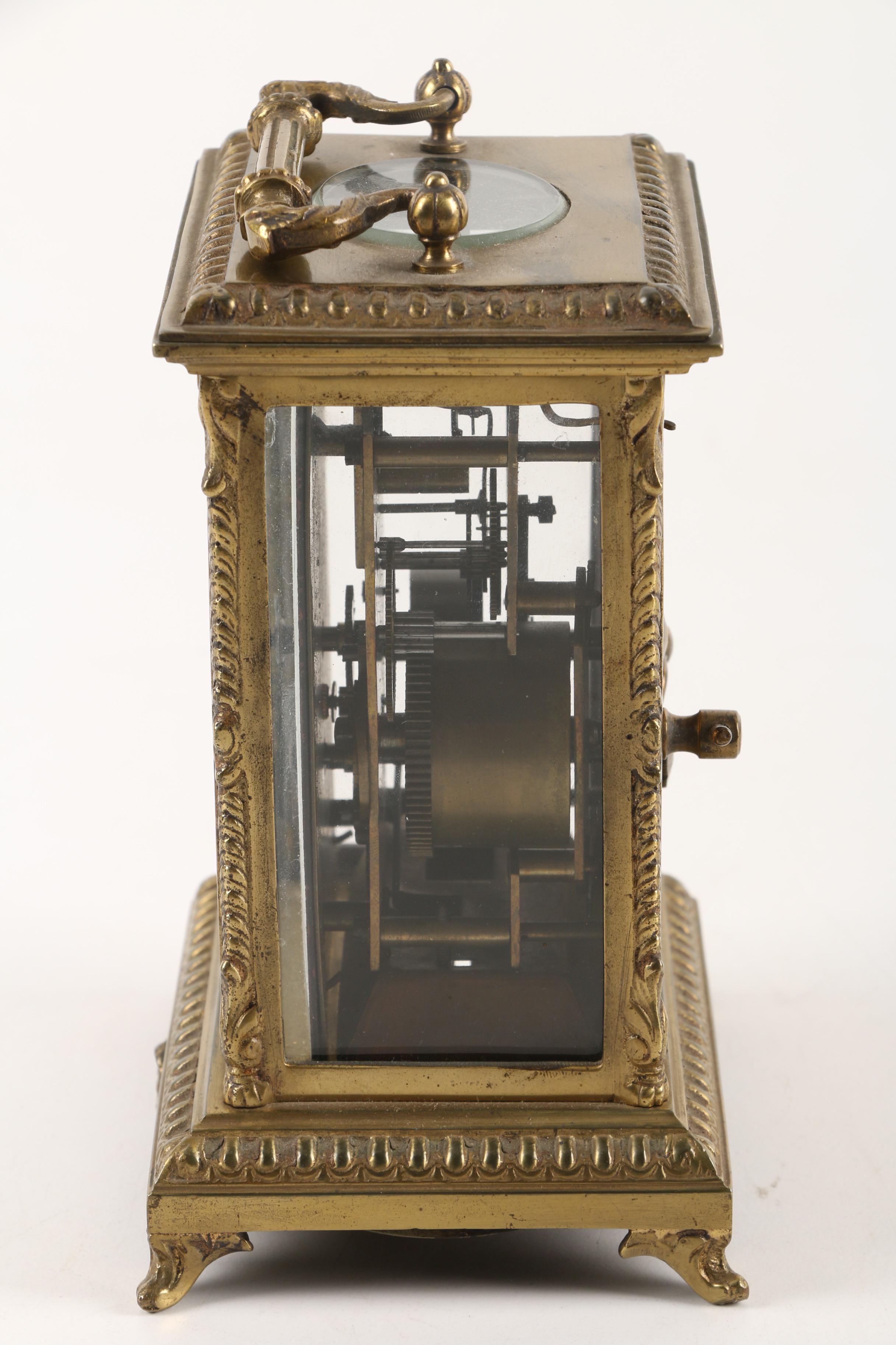‘Grand Prix De L’horlogerie 1878’ Déposé Breveté French Carriage Clock