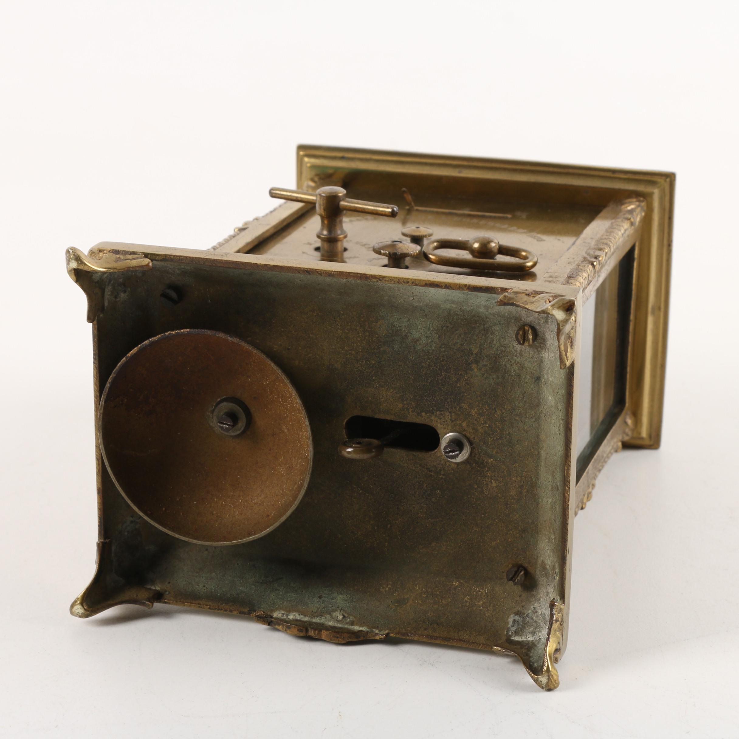 ‘Grand Prix De L’horlogerie 1878’ Déposé Breveté French Carriage Clock