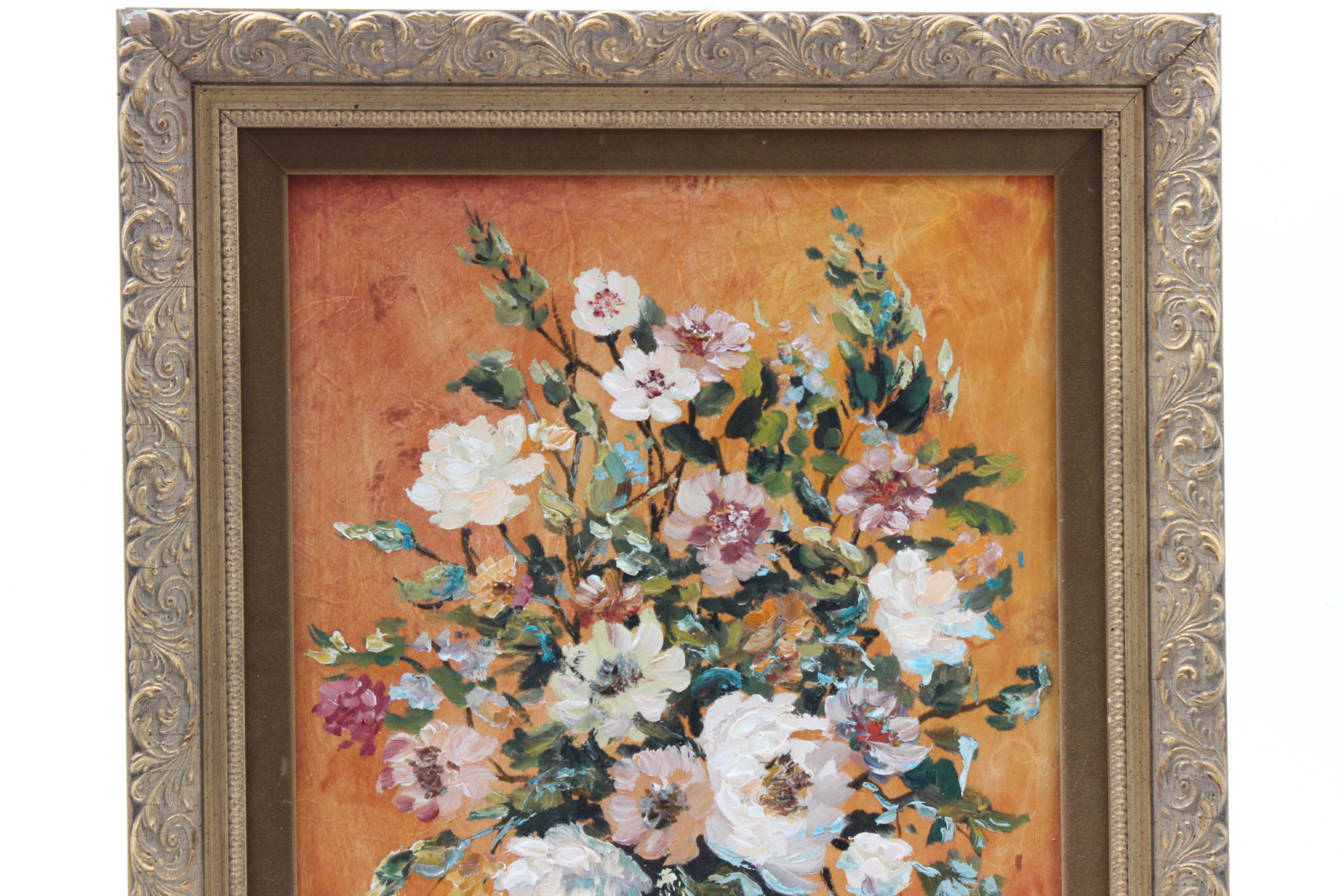 1971 Marj Teague Still Life Oil Painting