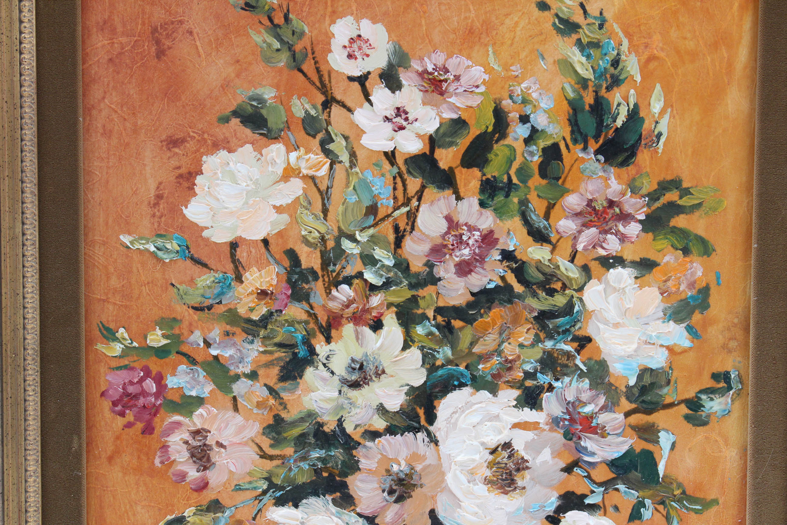 1971 Marj Teague Still Life Oil Painting