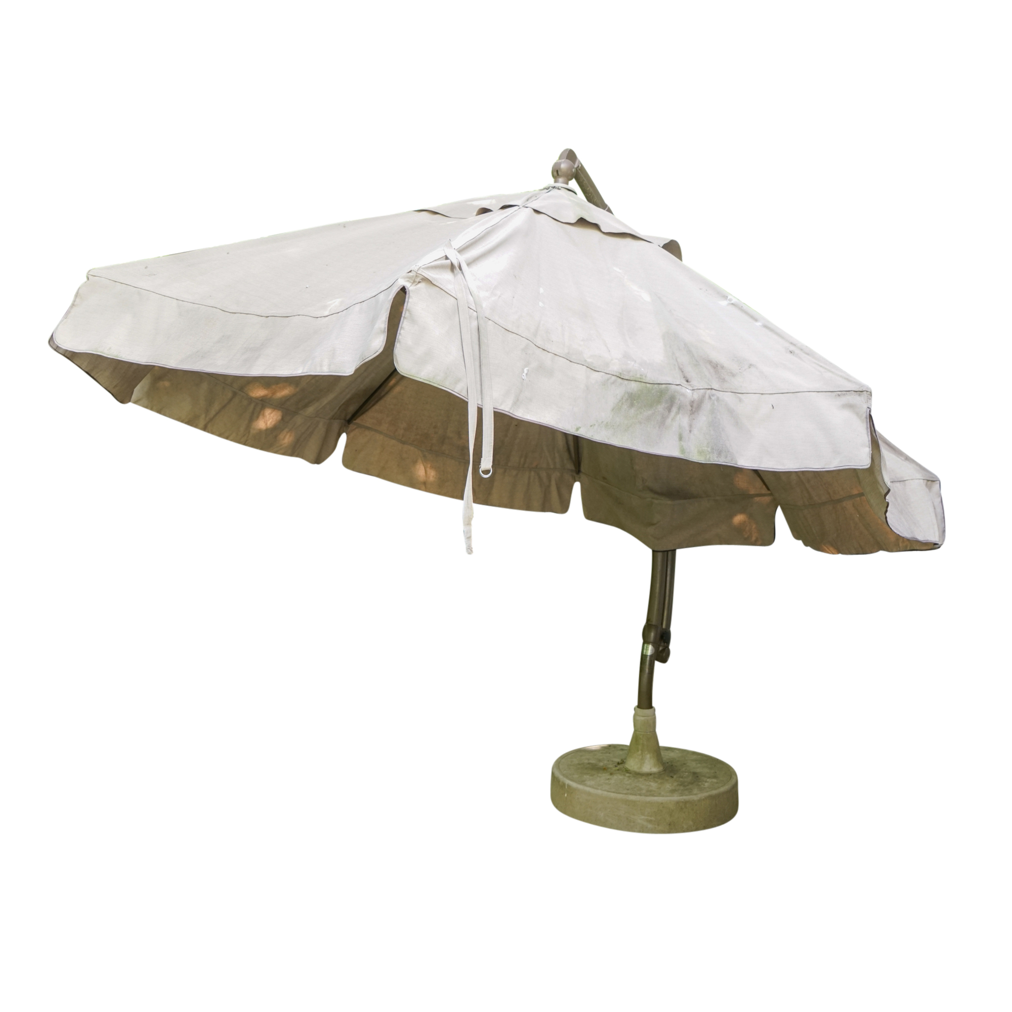 Sun Garden Easy Sun Parasol Umbrella with Weighted Base