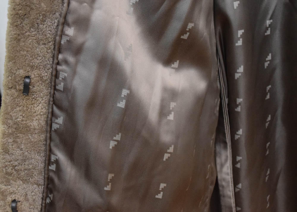 Vintage Sheared Persian Lamb Wool Fur Coat