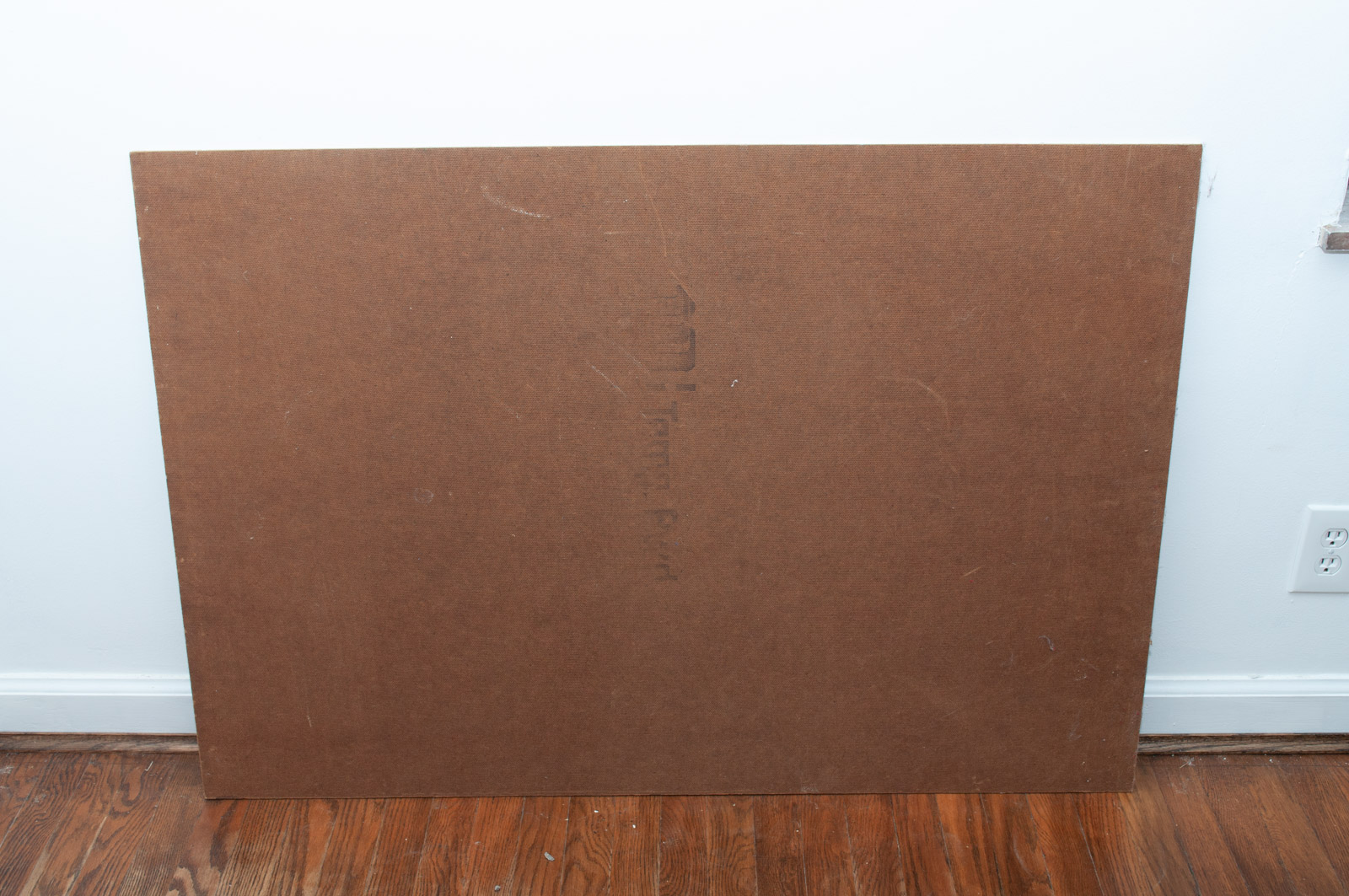 Substantial Original Acrylic Painting on Board of Poppies