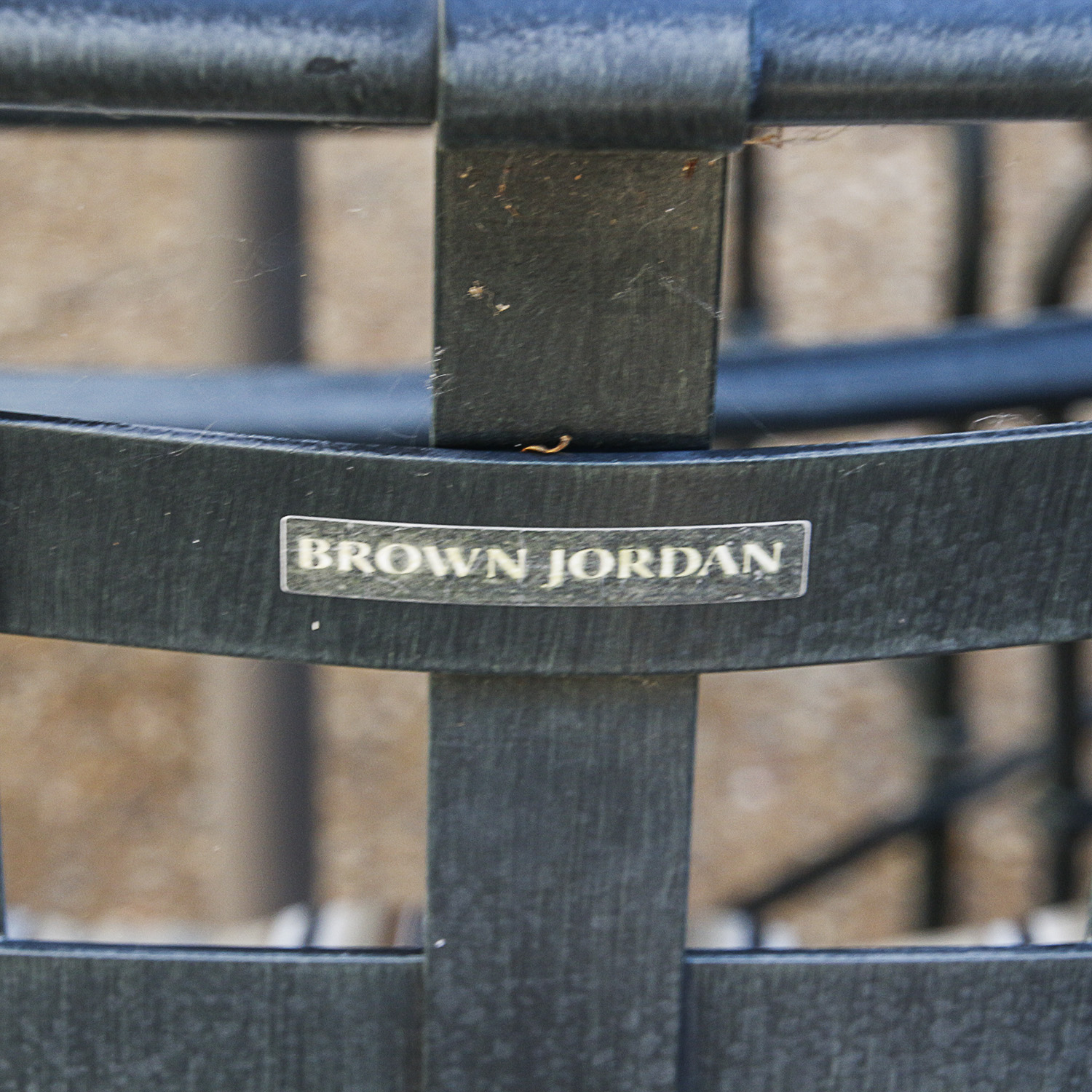 Brown Jordan Table and Four Chair Patio Set