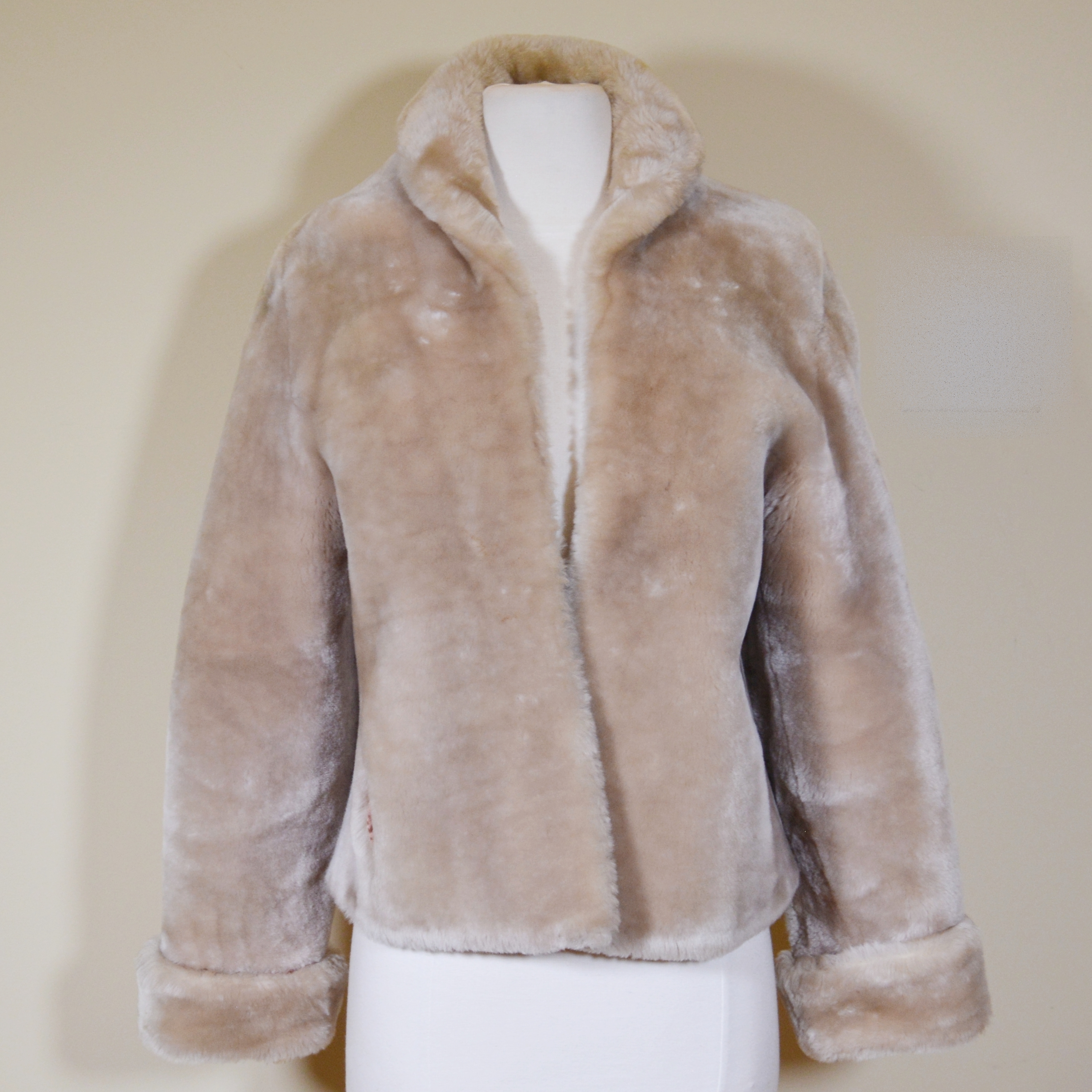Peggy Sue's Dress Shop Mouton Fur Coat