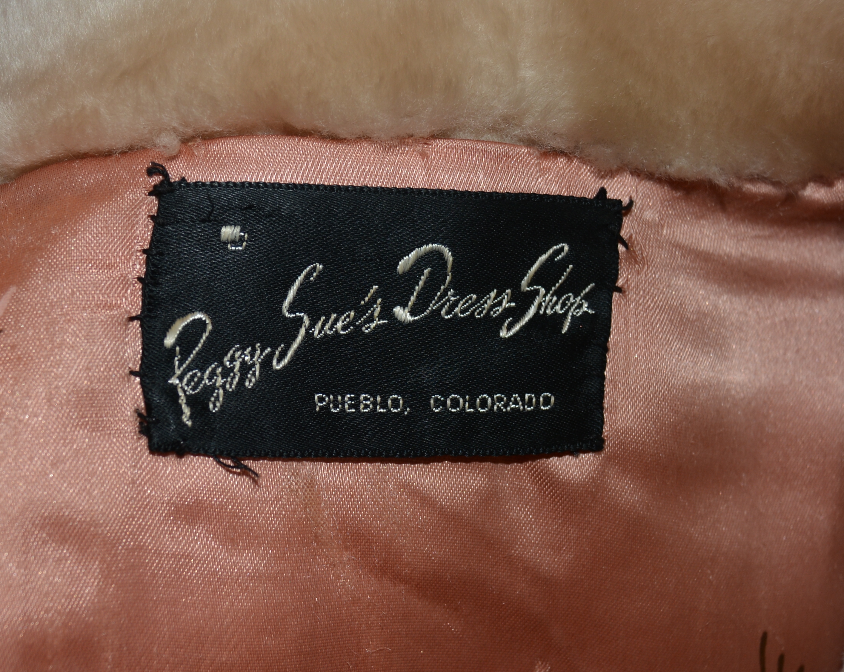 Peggy Sue's Dress Shop Mouton Fur Coat