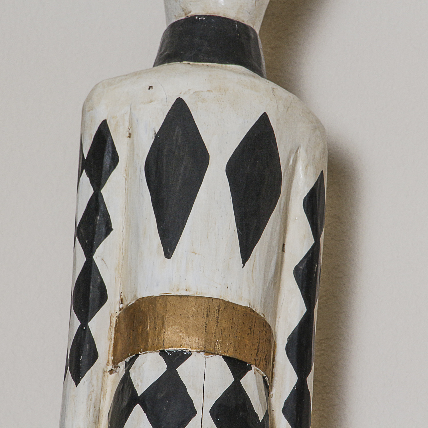 Decorative Hand-Painted Harlequin Figurines