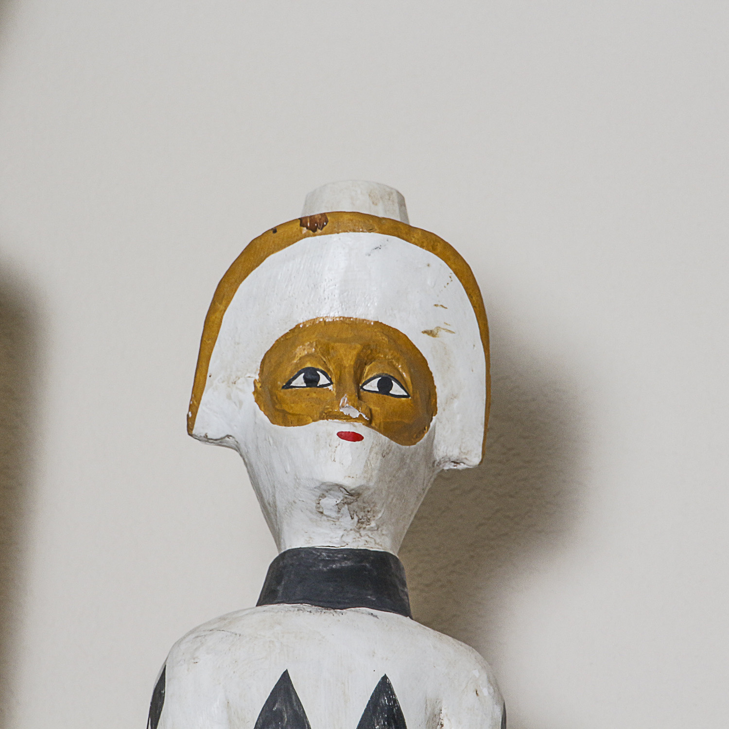 Decorative Hand-Painted Harlequin Figurines