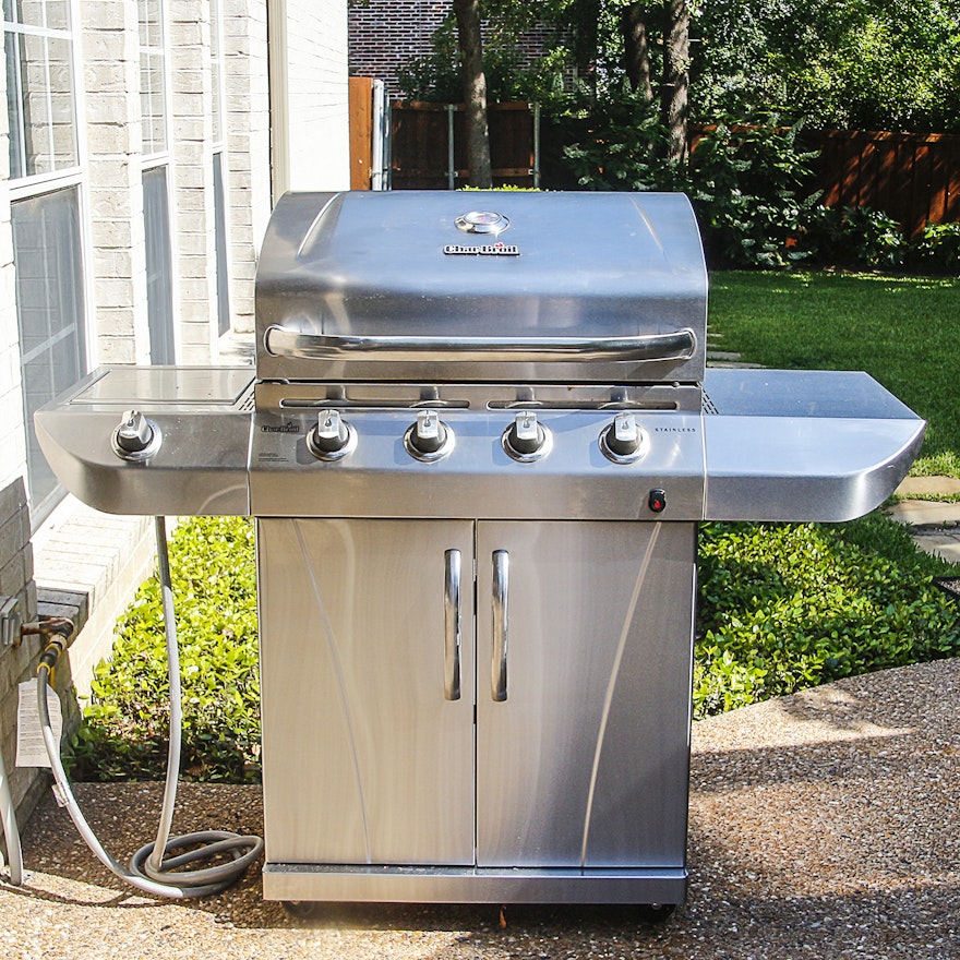 Stainless Steel Char-Broil Commercial Series Gas Grill