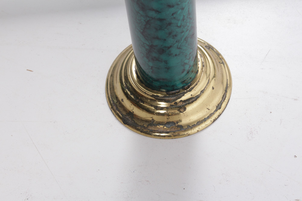 Contemporary Glass Top Sofa Table