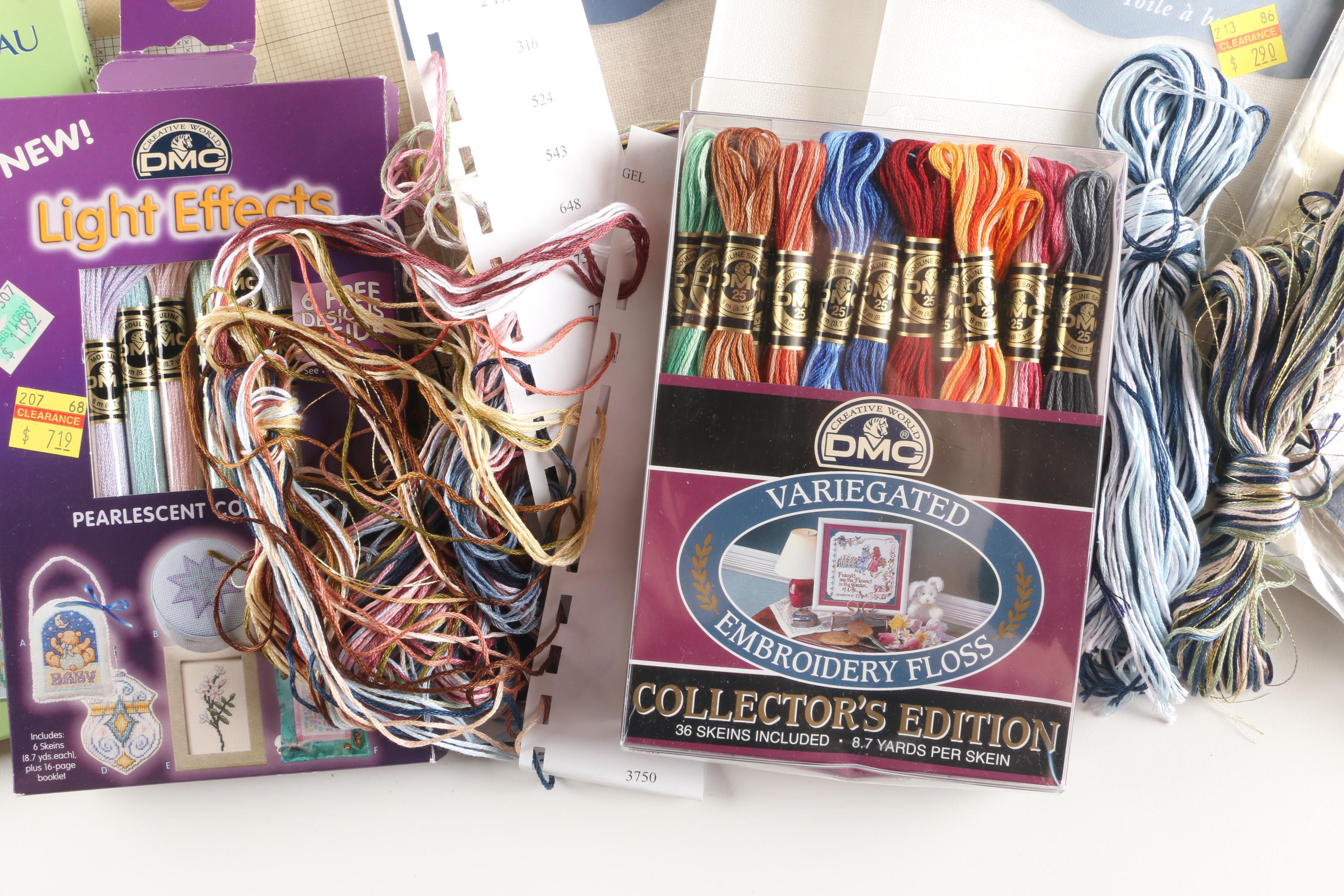 Cross-Stitch Patterns and Carrying Bag