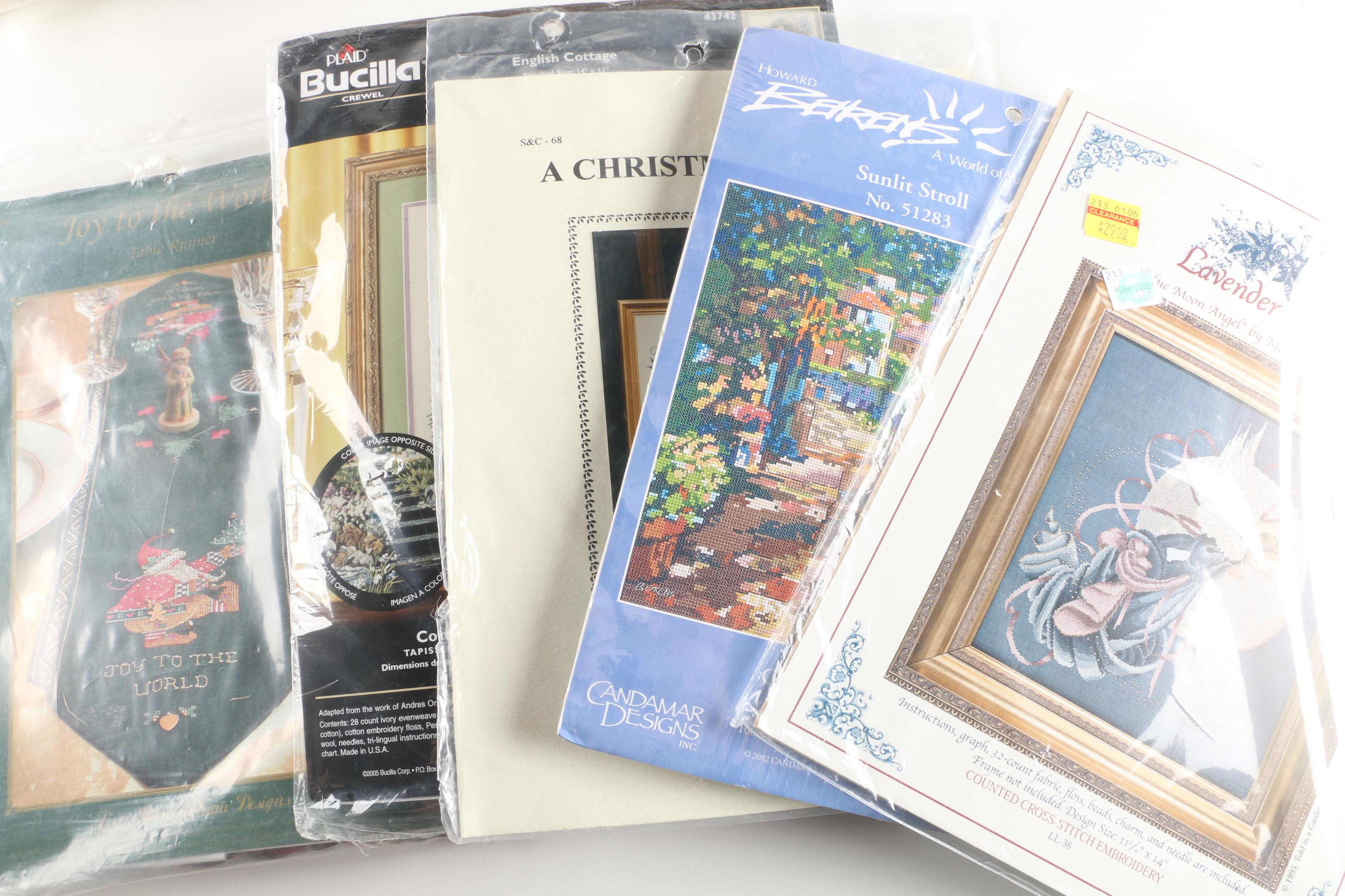 Cross-Stitch Patterns and Carrying Bag