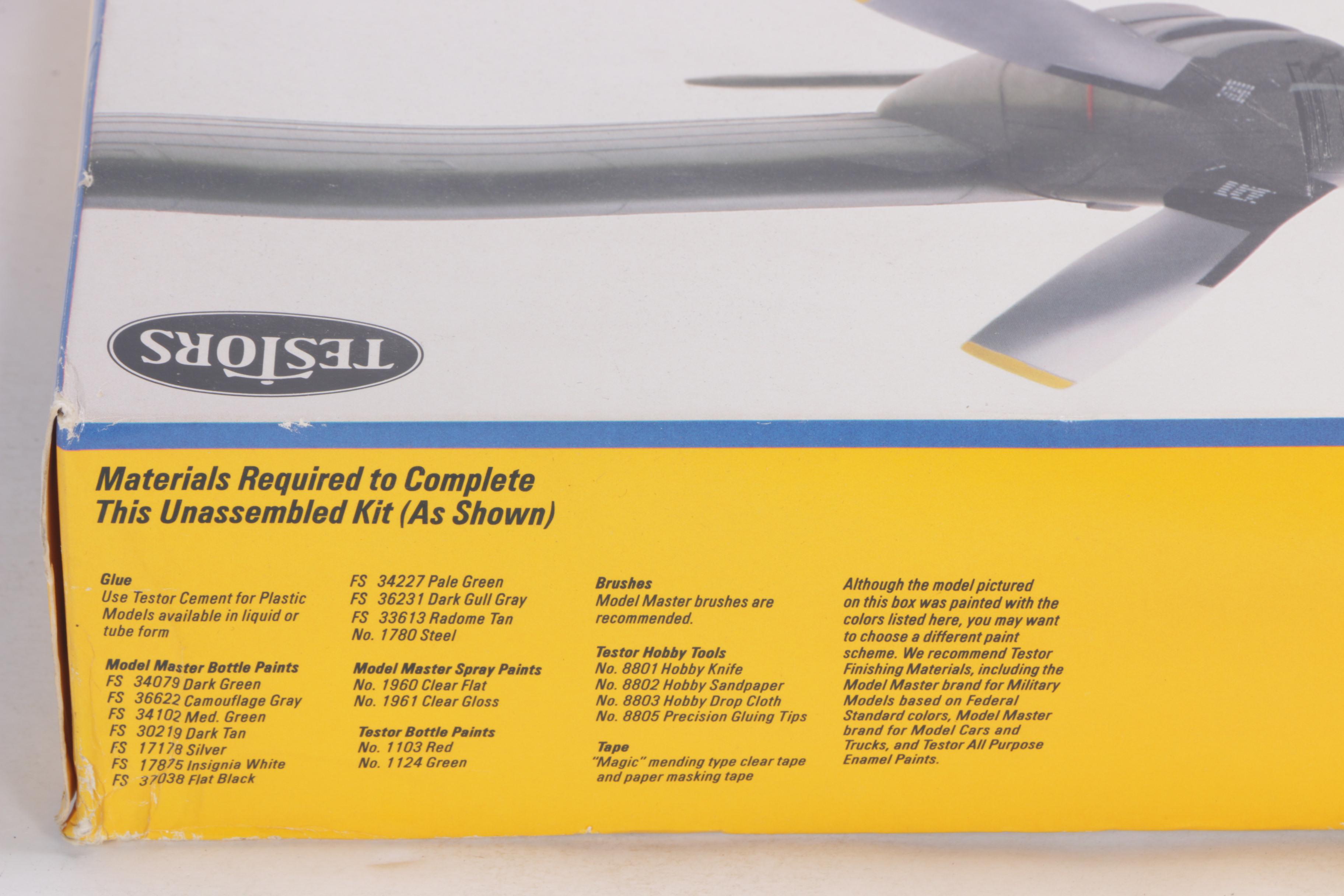 1:48 Scale Military Aircraft Model Kits