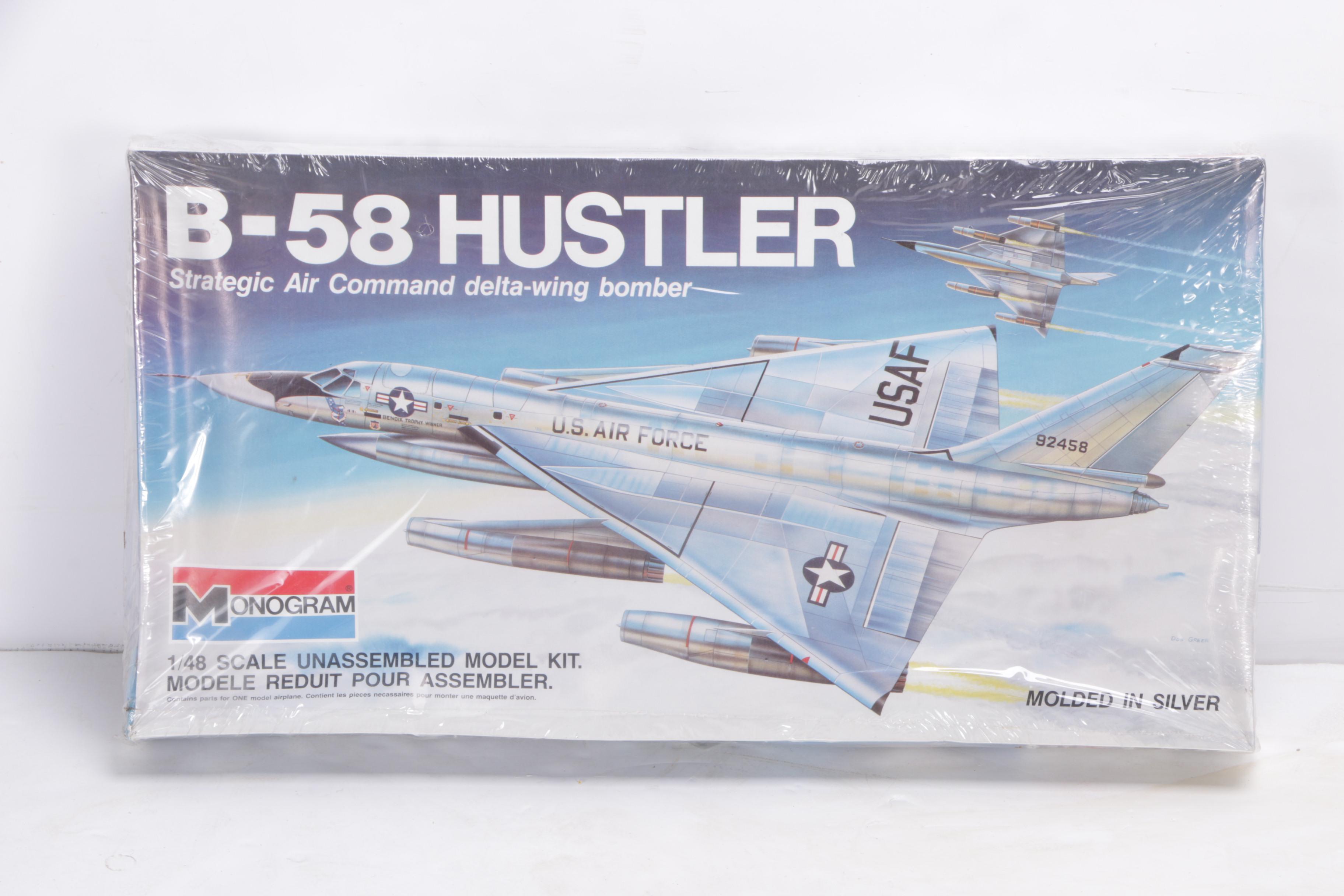 1:48 Scale Military Aircraft Model Kits