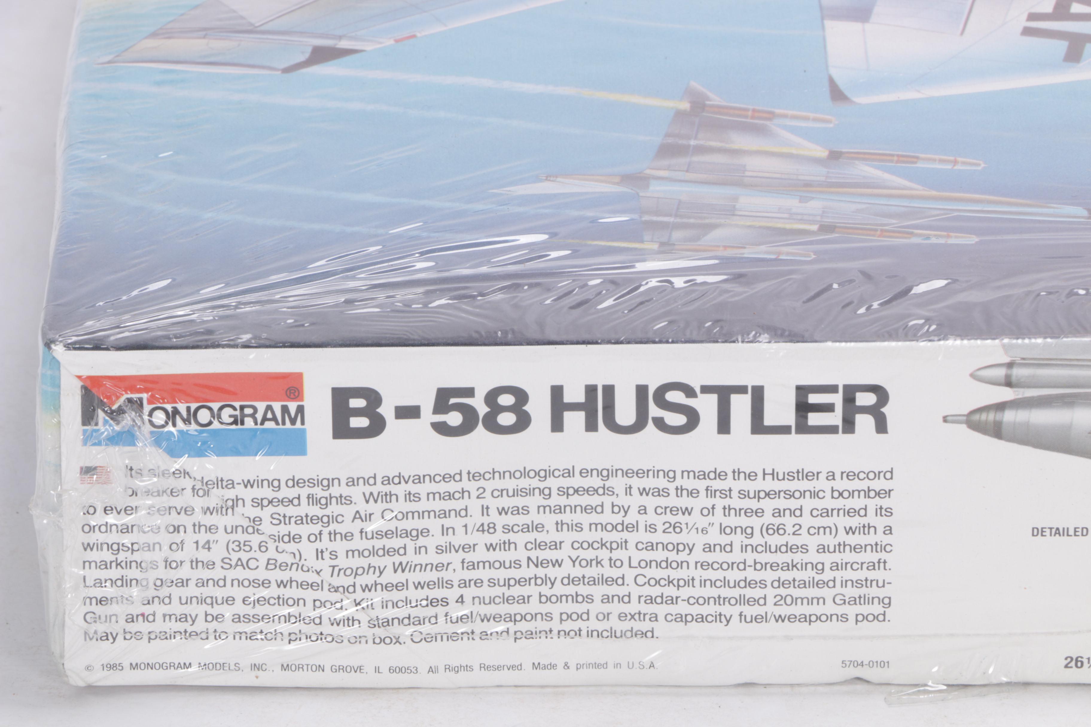 1:48 Scale Military Aircraft Model Kits