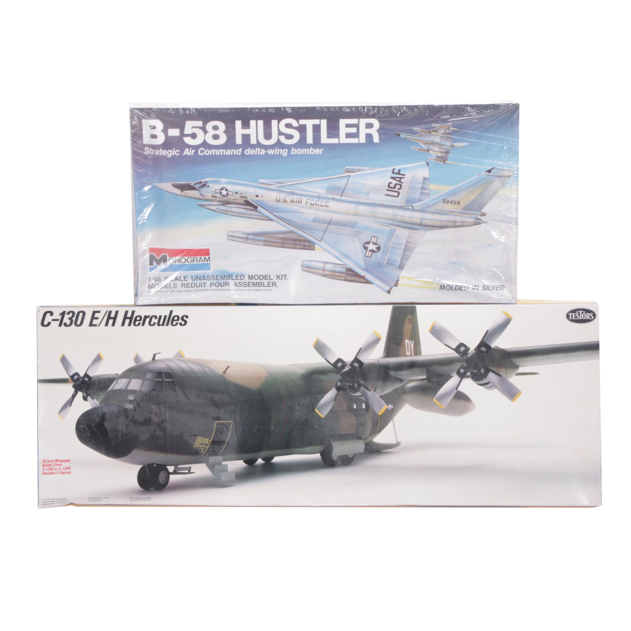 1:48 Scale Military Aircraft Model Kits