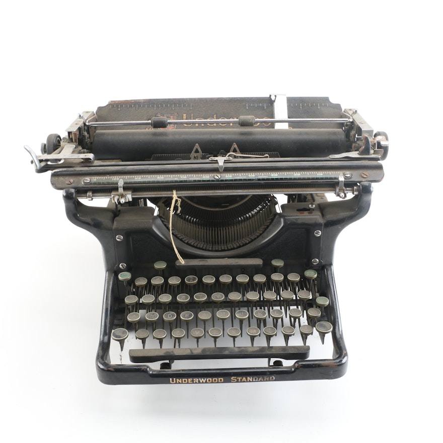 Early 20th Century Underwood Typewriter