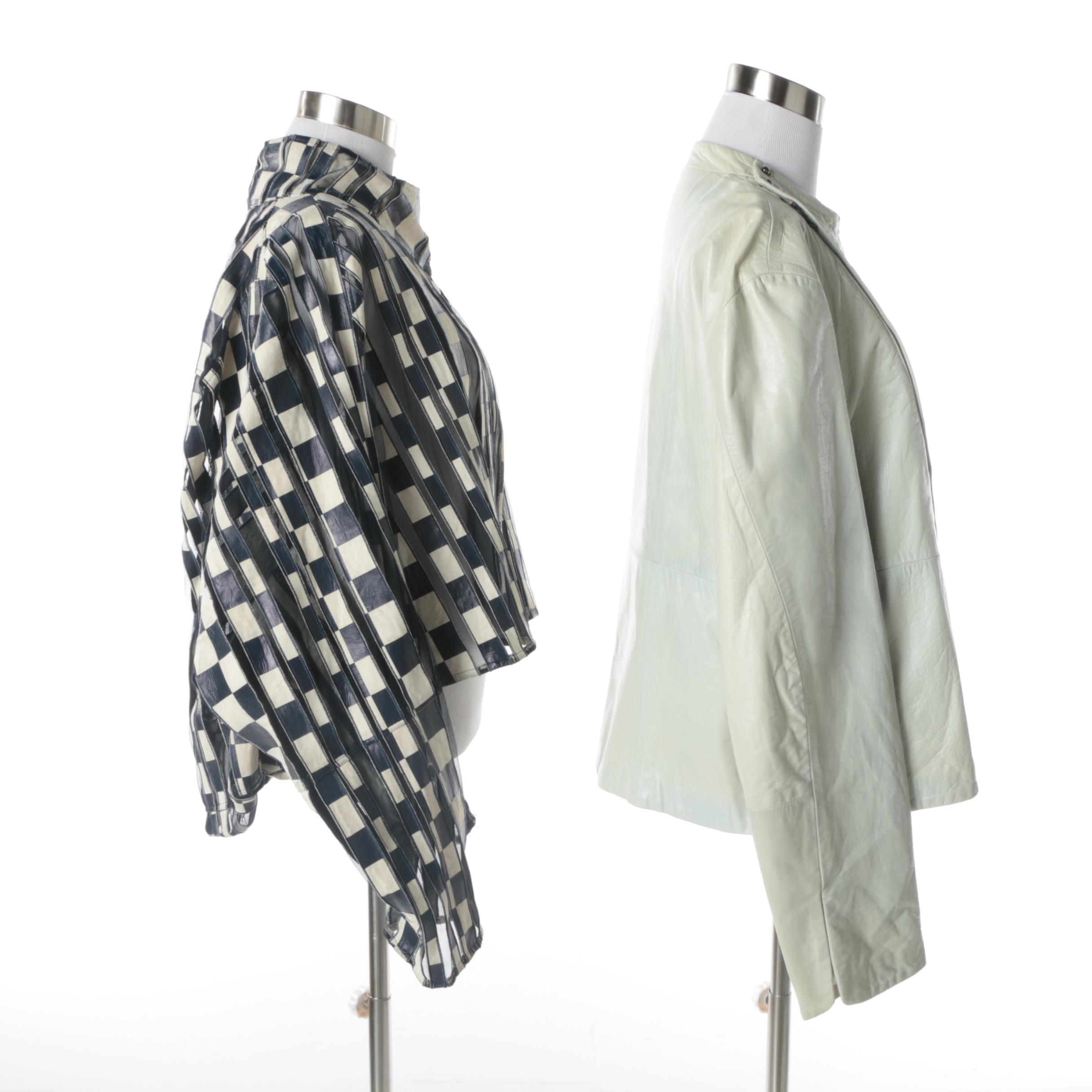 Women's Giorgio Armani and Men's Emporio Armani Leather Jackets