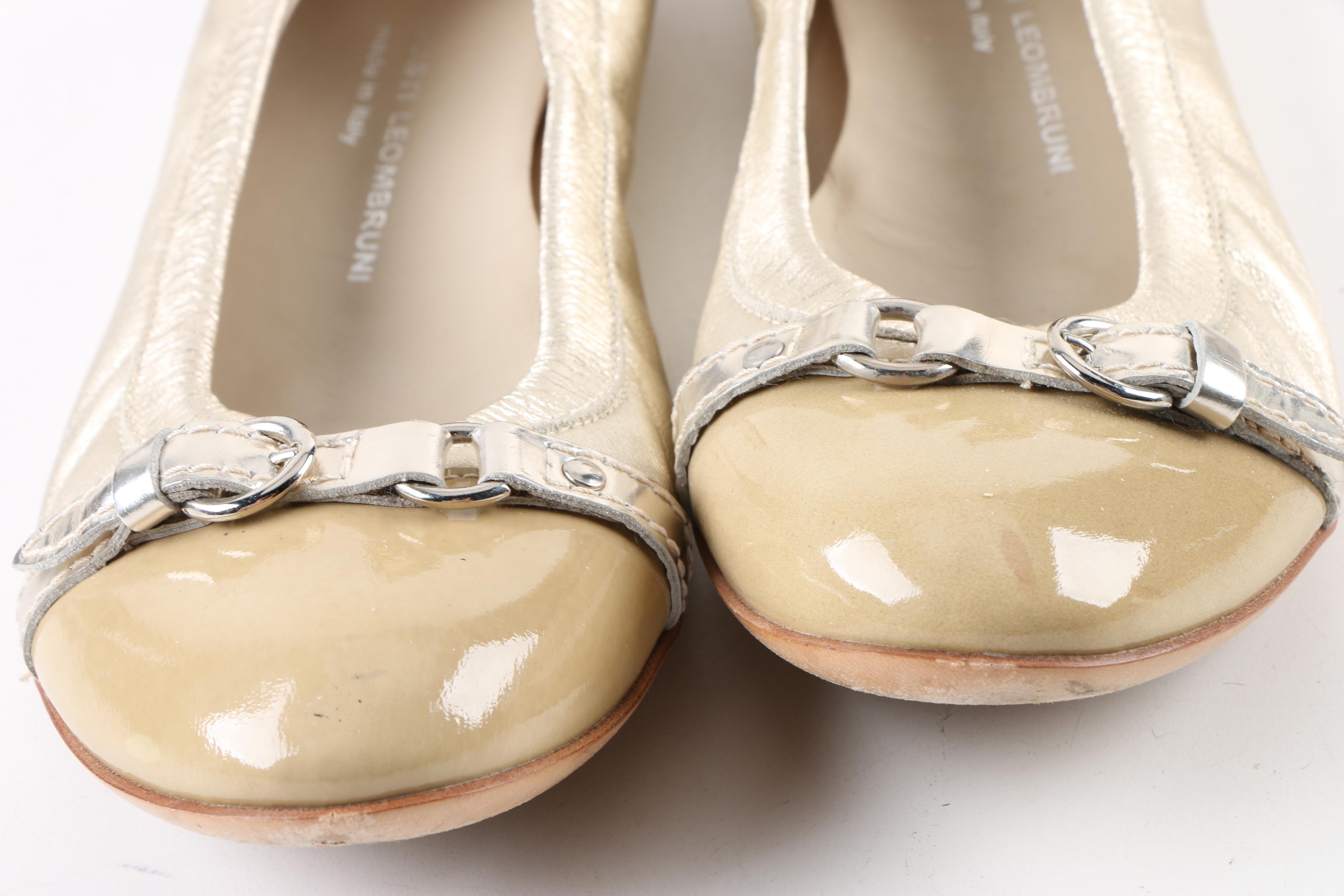 Women's Leather Pumps and Flats Including Tory Burch and Michael Shannon