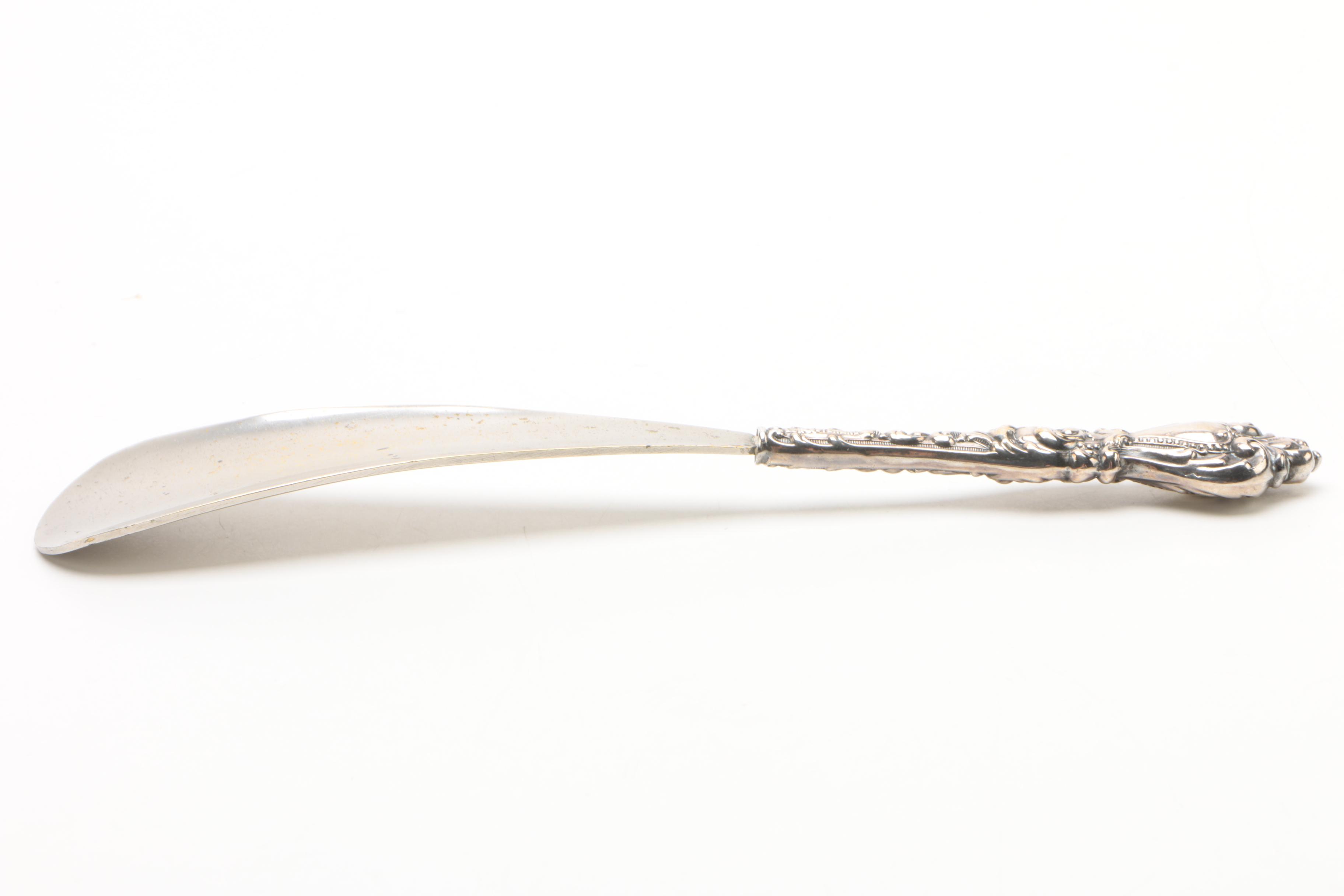 Vintage Sterling Handled Shoehorn