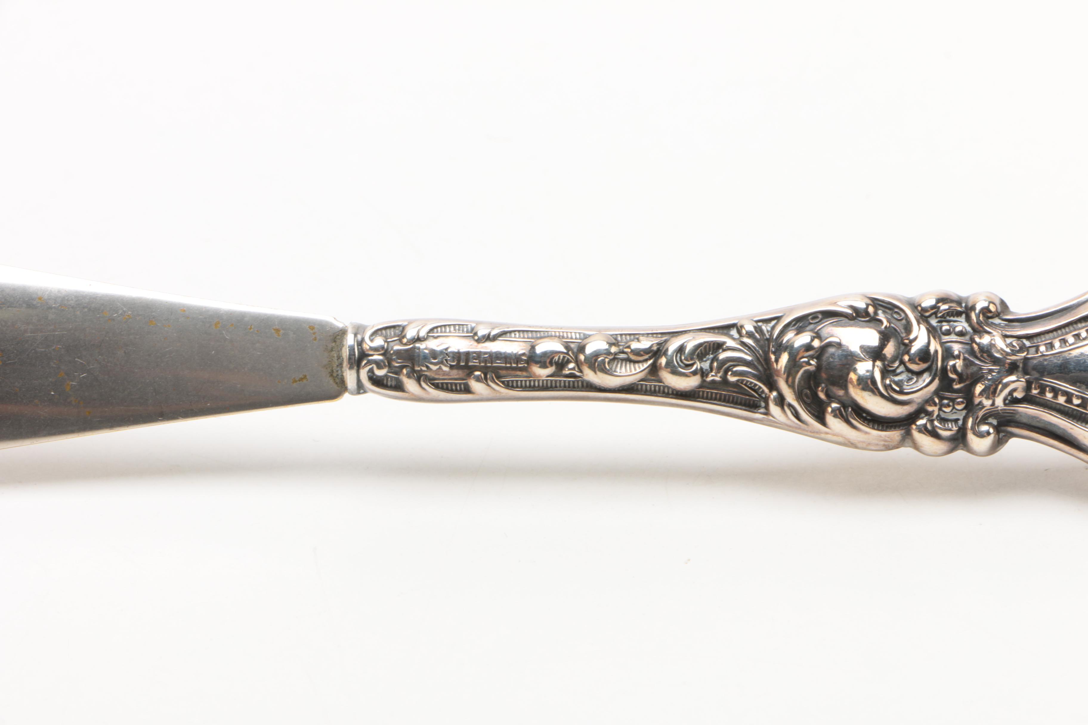Vintage Sterling Handled Shoehorn