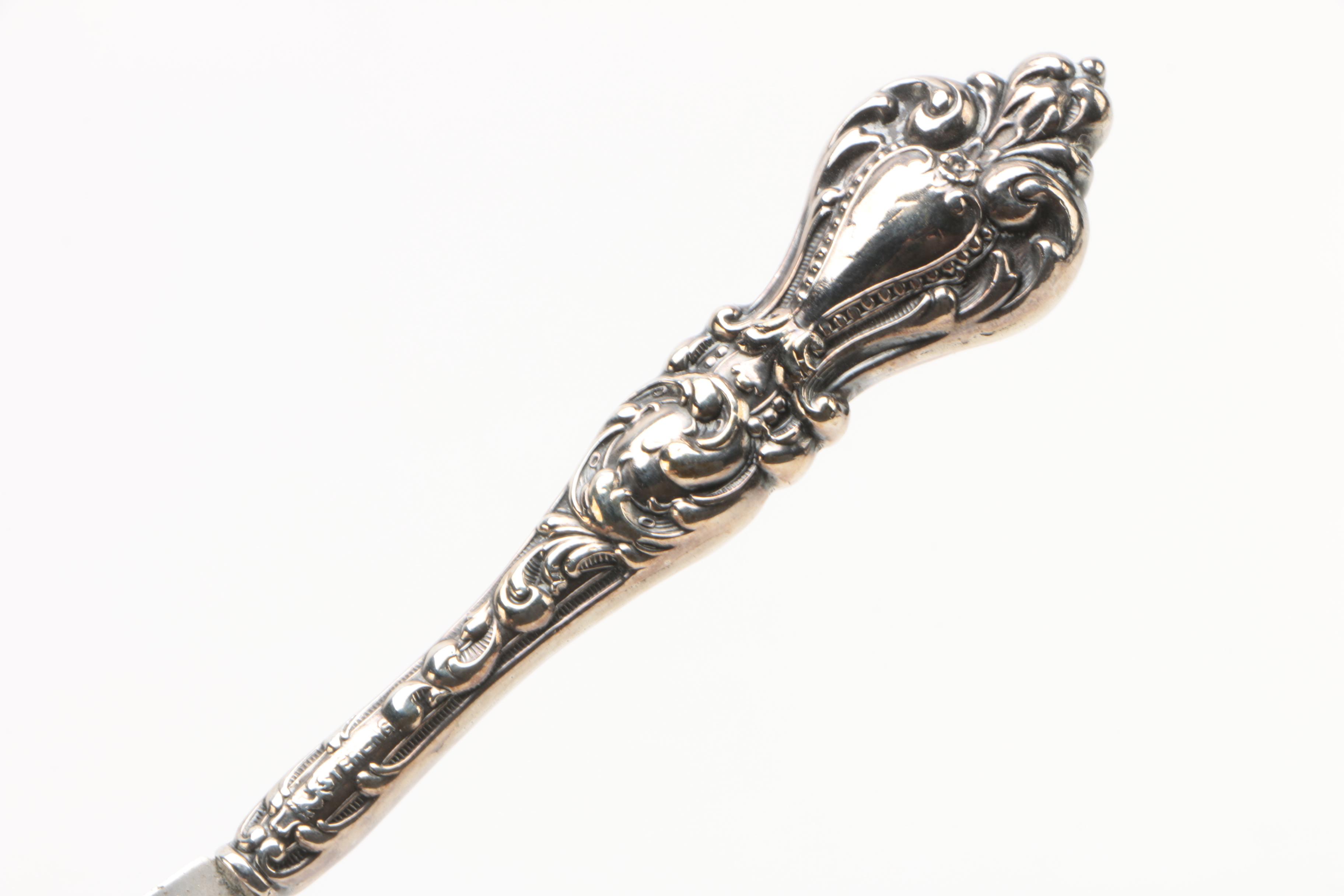 Vintage Sterling Handled Shoehorn