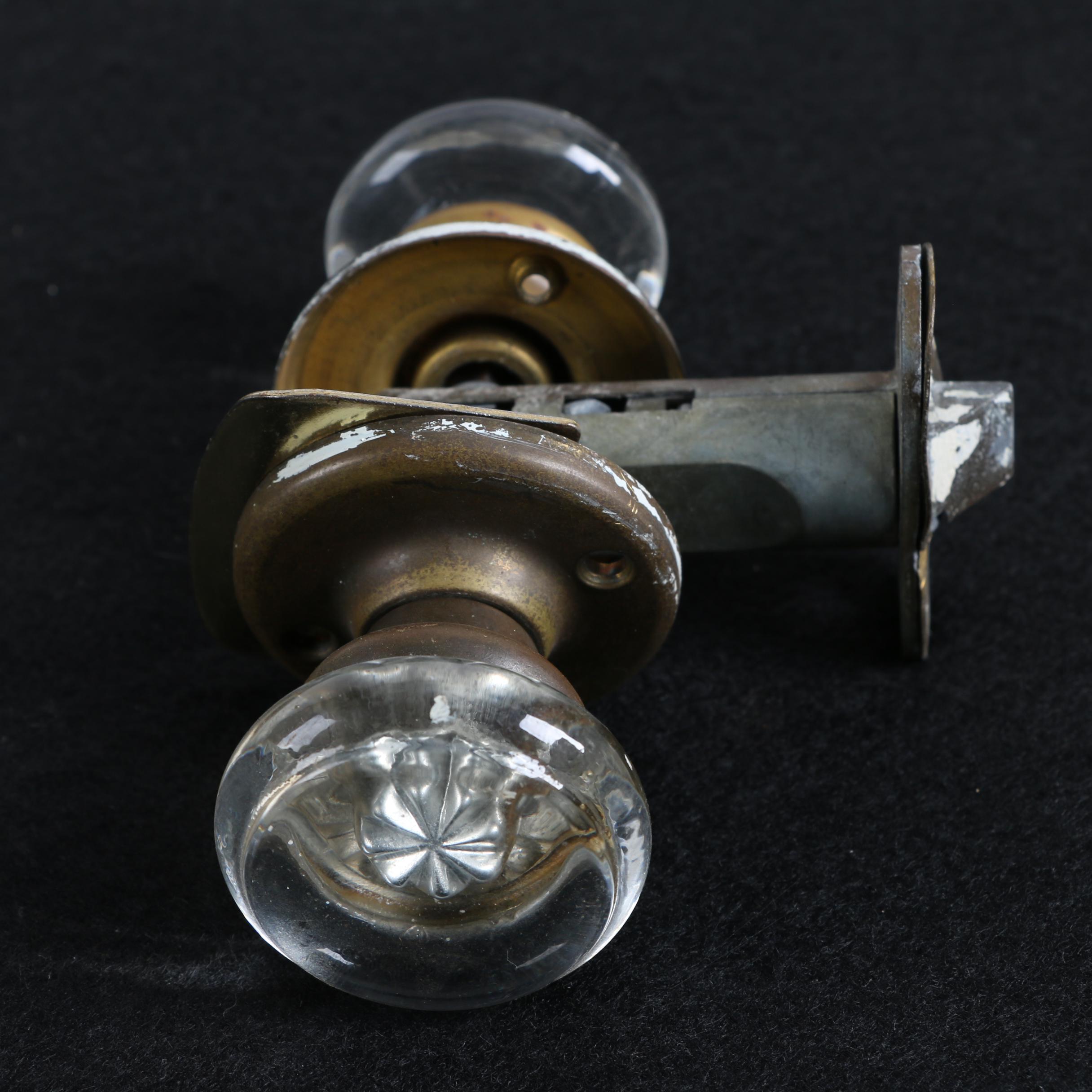 Vintage Glass Door Knobs