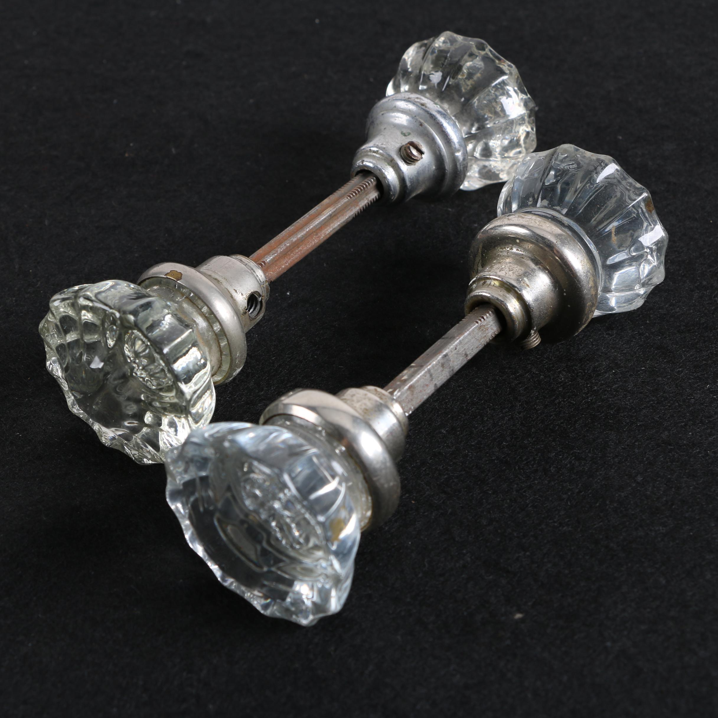 Vintage Glass Door Knobs
