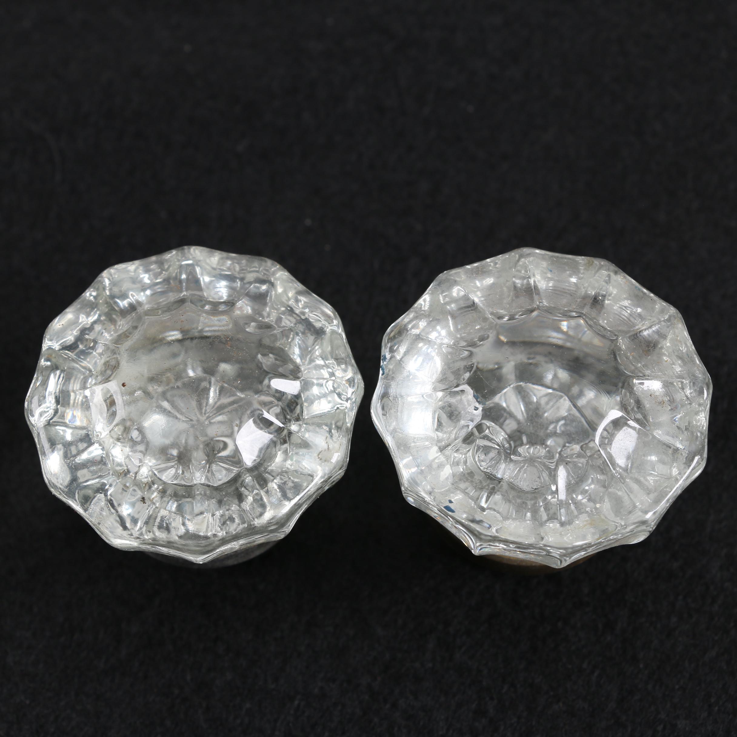 Vintage Glass Door Knobs
