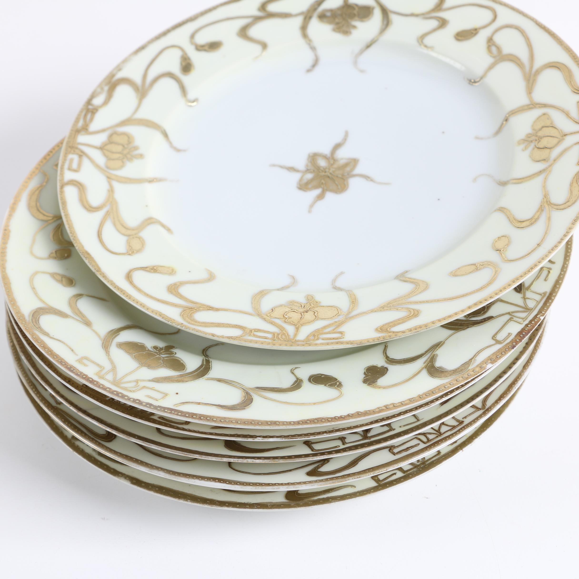 Vintage Japanese Bibi Hand-Painted Porcelain Tableware