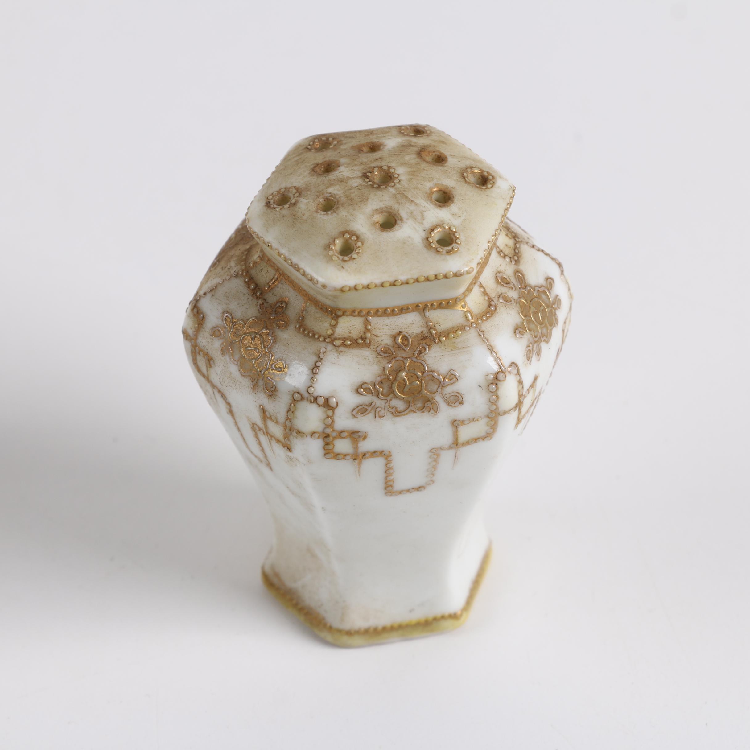 Vintage Japanese Bibi Hand-Painted Porcelain Tableware