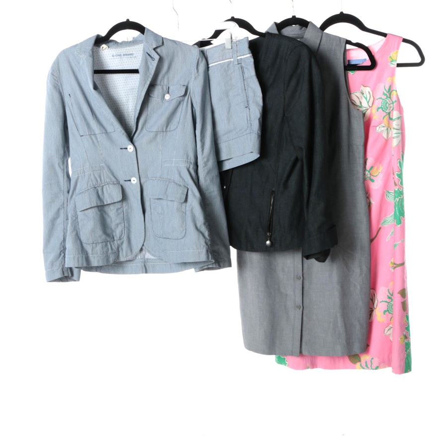 Women's Casual Short Suit, Blazer and Dresses